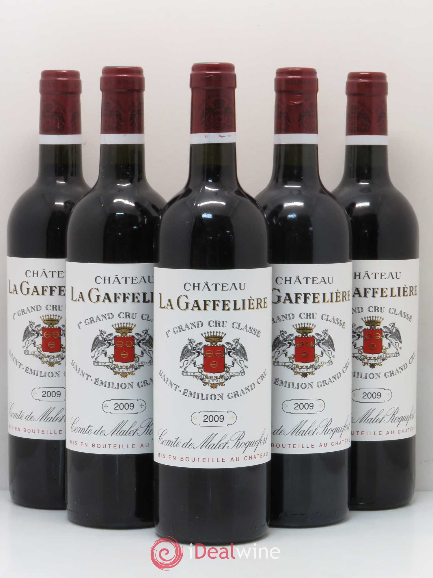 Château la Gaffelière 1er Grand Cru Classé B 2009 - Lot de 5 bouteilles - 0