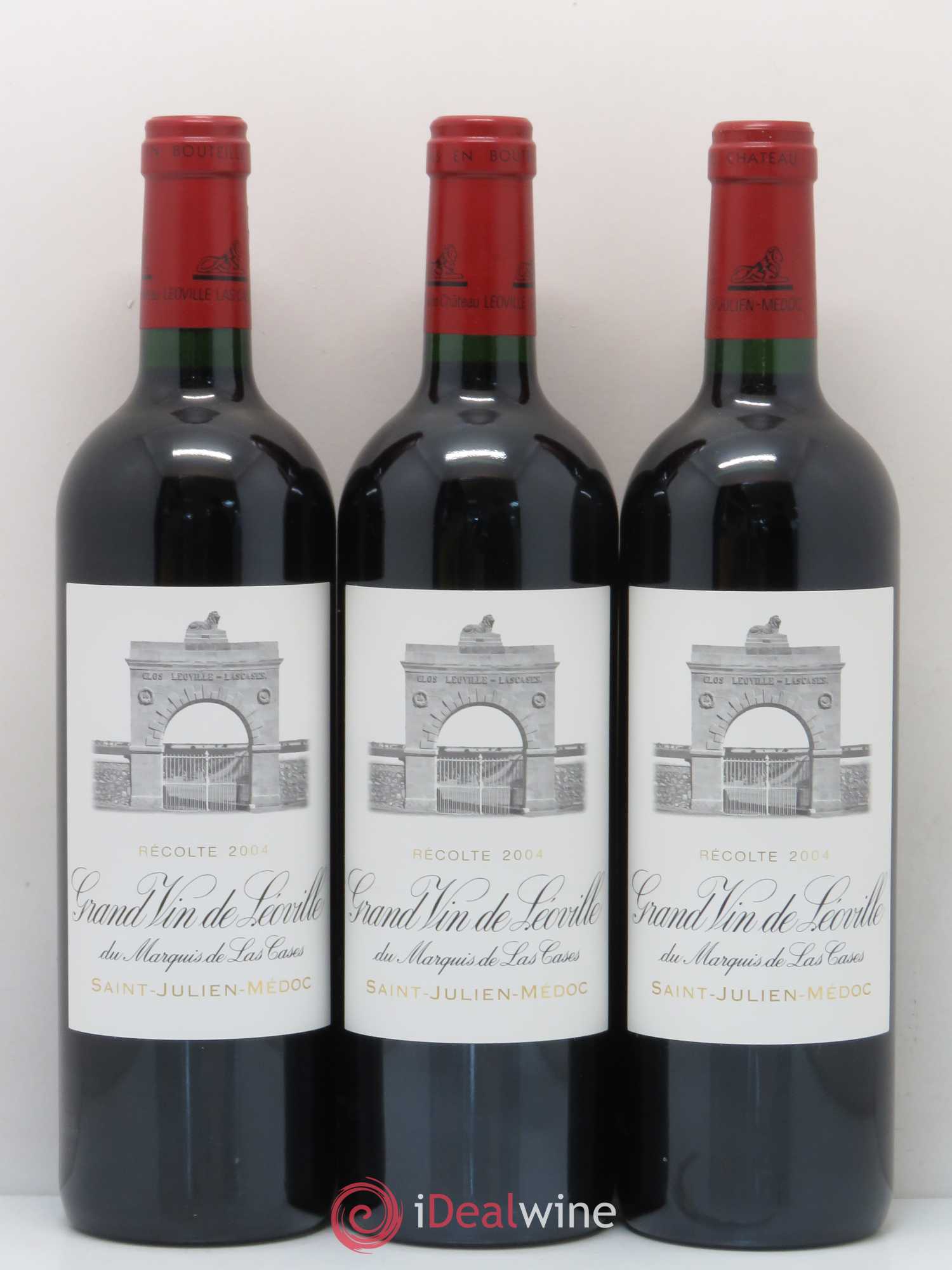 Château Léoville Las Cases 2ème Grand Cru Classé 2004 - Lot de 6 bouteilles - 1