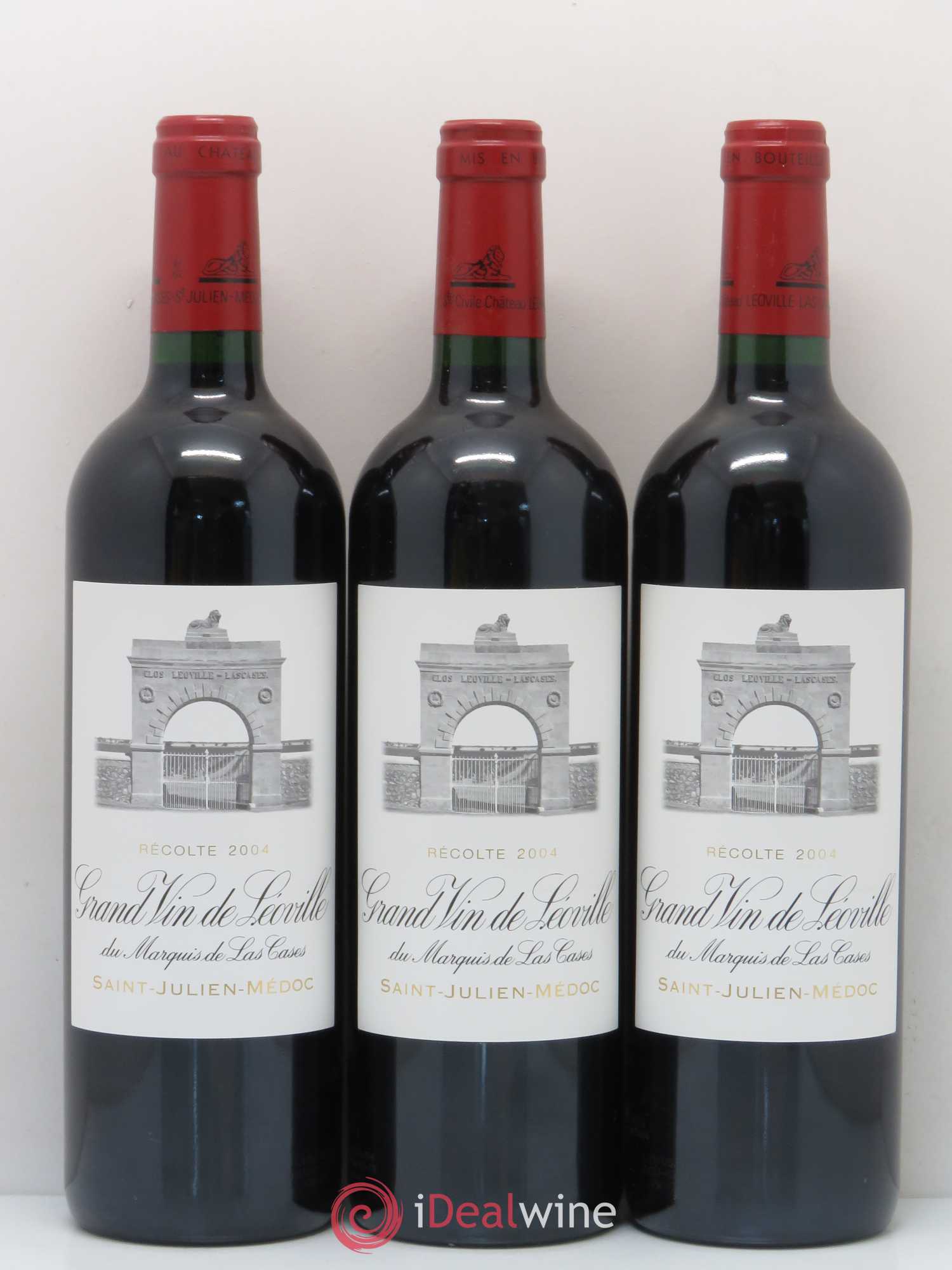 Château Léoville Las Cases 2ème Grand Cru Classé 2004 - Lot de 6 bouteilles - 3
