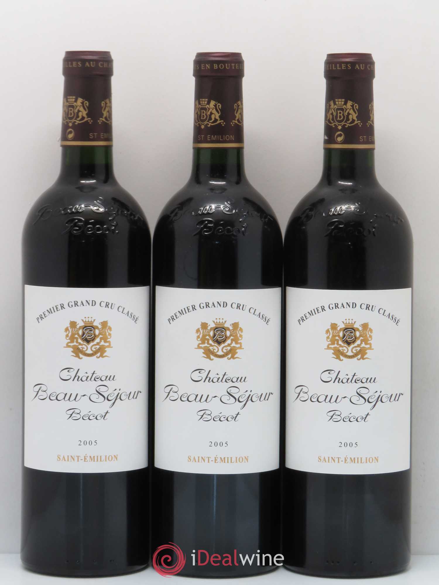 Château Beau-Séjour Bécot 1er Grand Cru Classé B 2005 - Lot de 6 bouteilles - 2