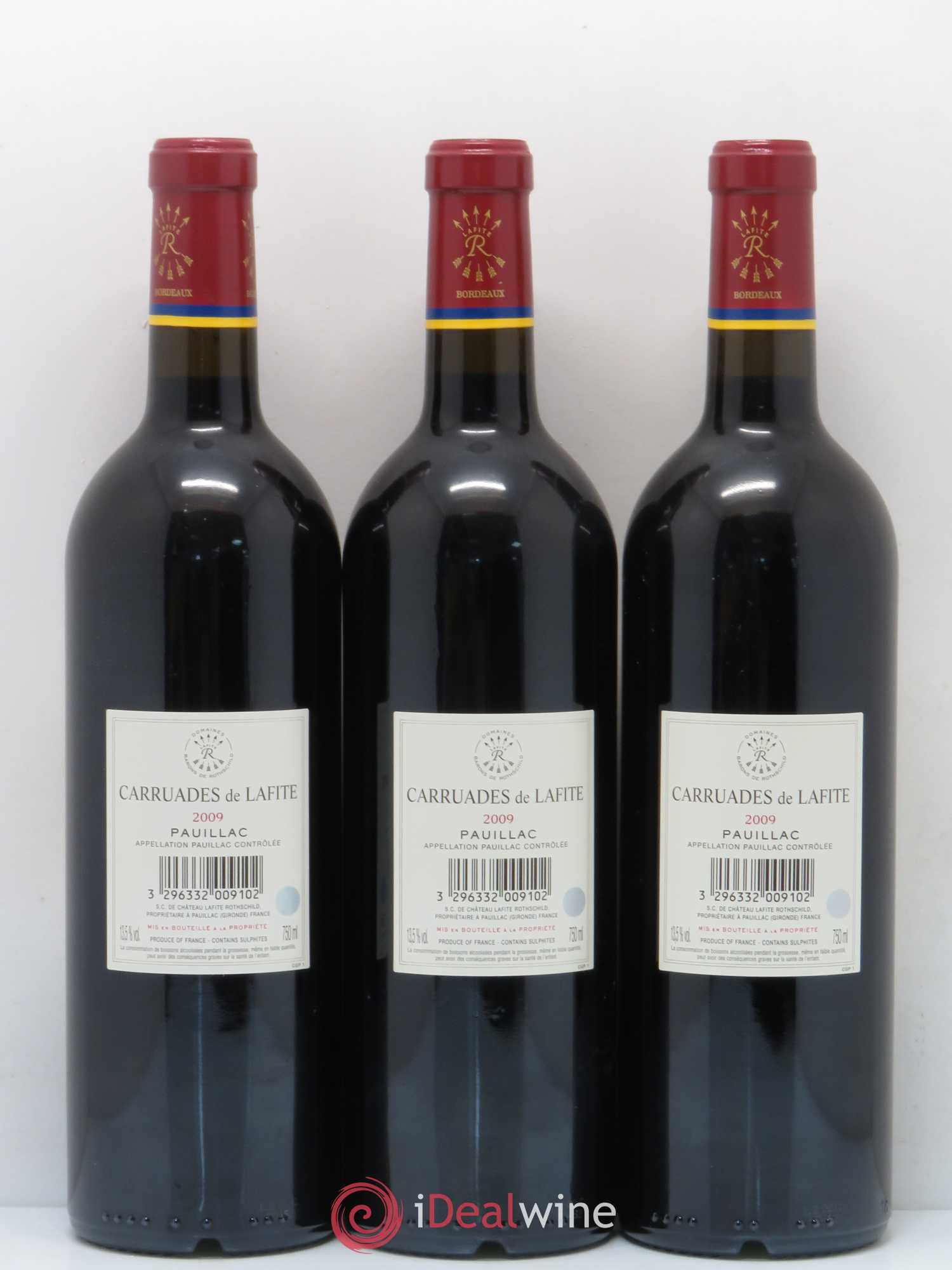 Carruades de Lafite Rothschild Second Vin 2009 - Lot de 6 bouteilles - 2