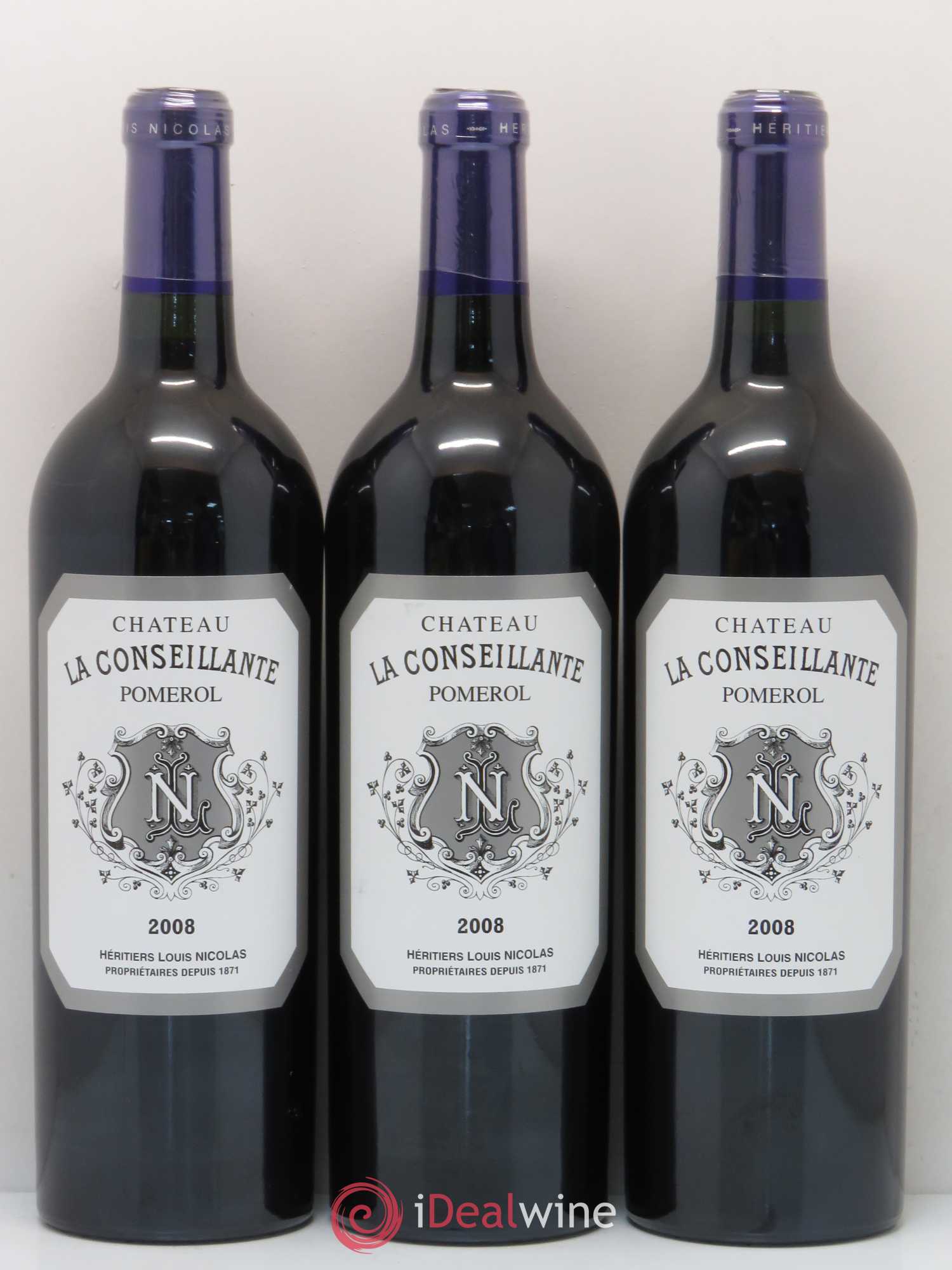 Château la Conseillante 2008 - Lot de 6 bouteilles - 1