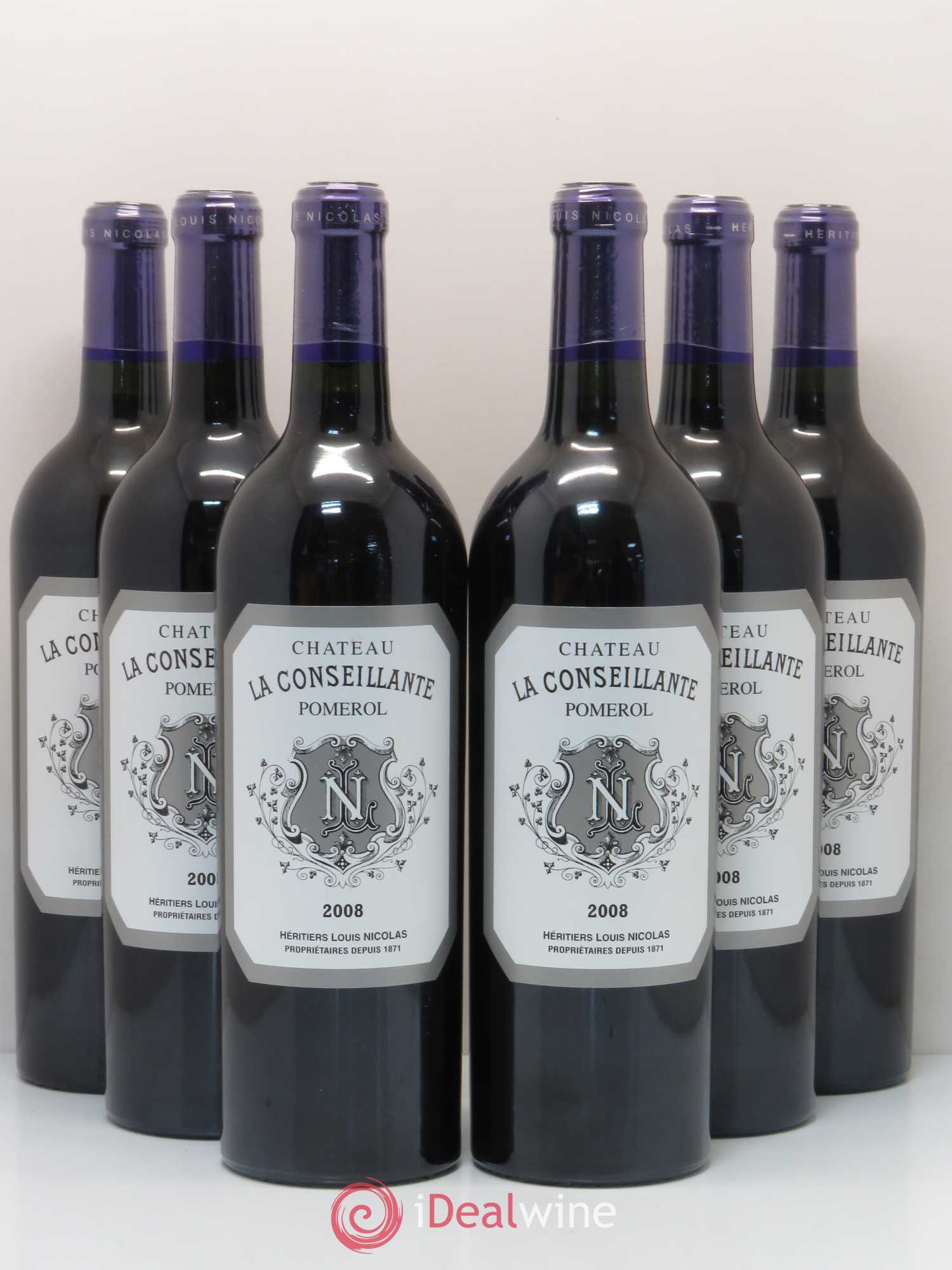 Château la Conseillante 2008 - Lot de 6 bouteilles - 0