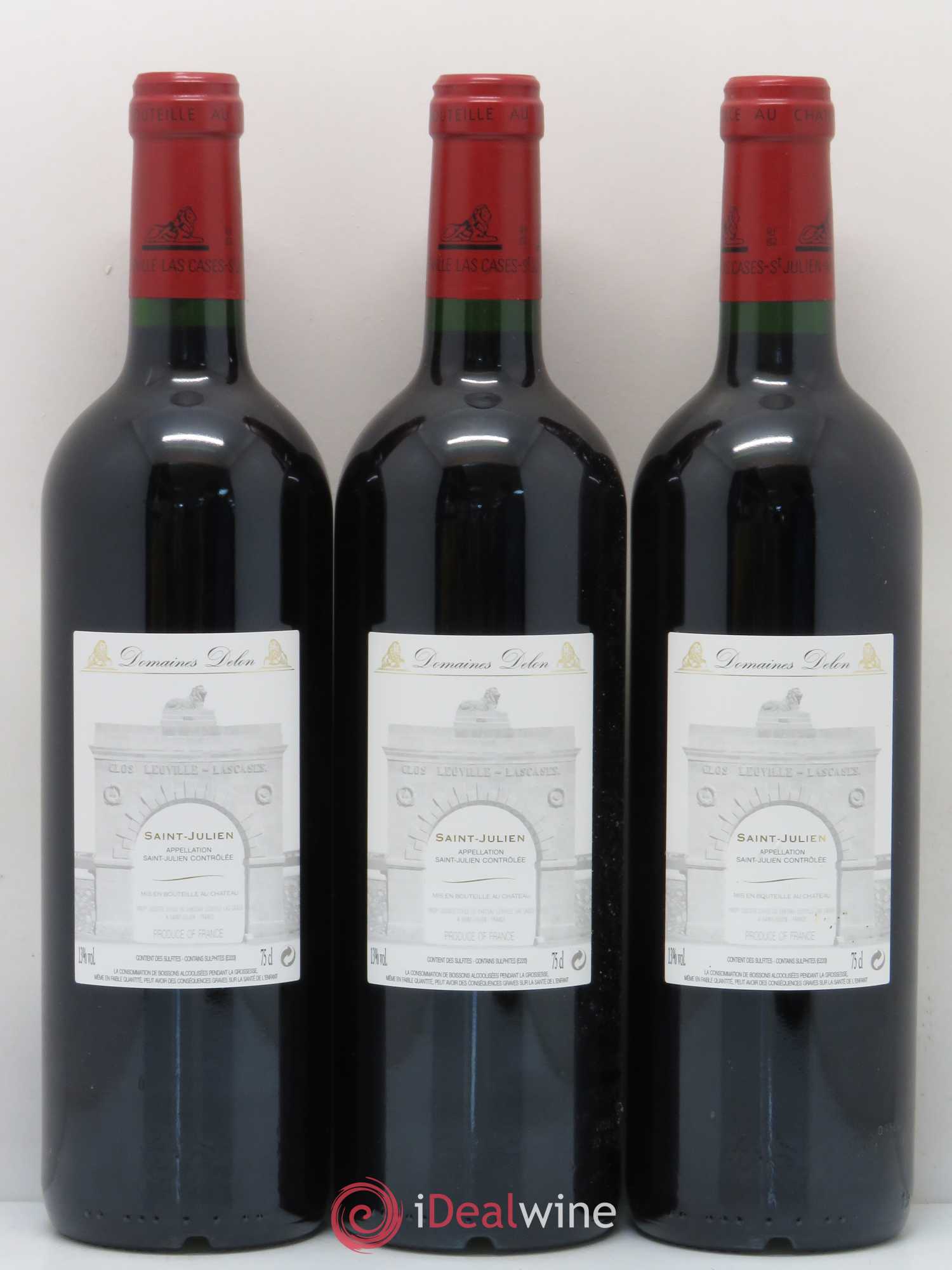 Château Léoville Las Cases 2ème Grand Cru Classé 2006 - Lot de 6 bouteilles - 2