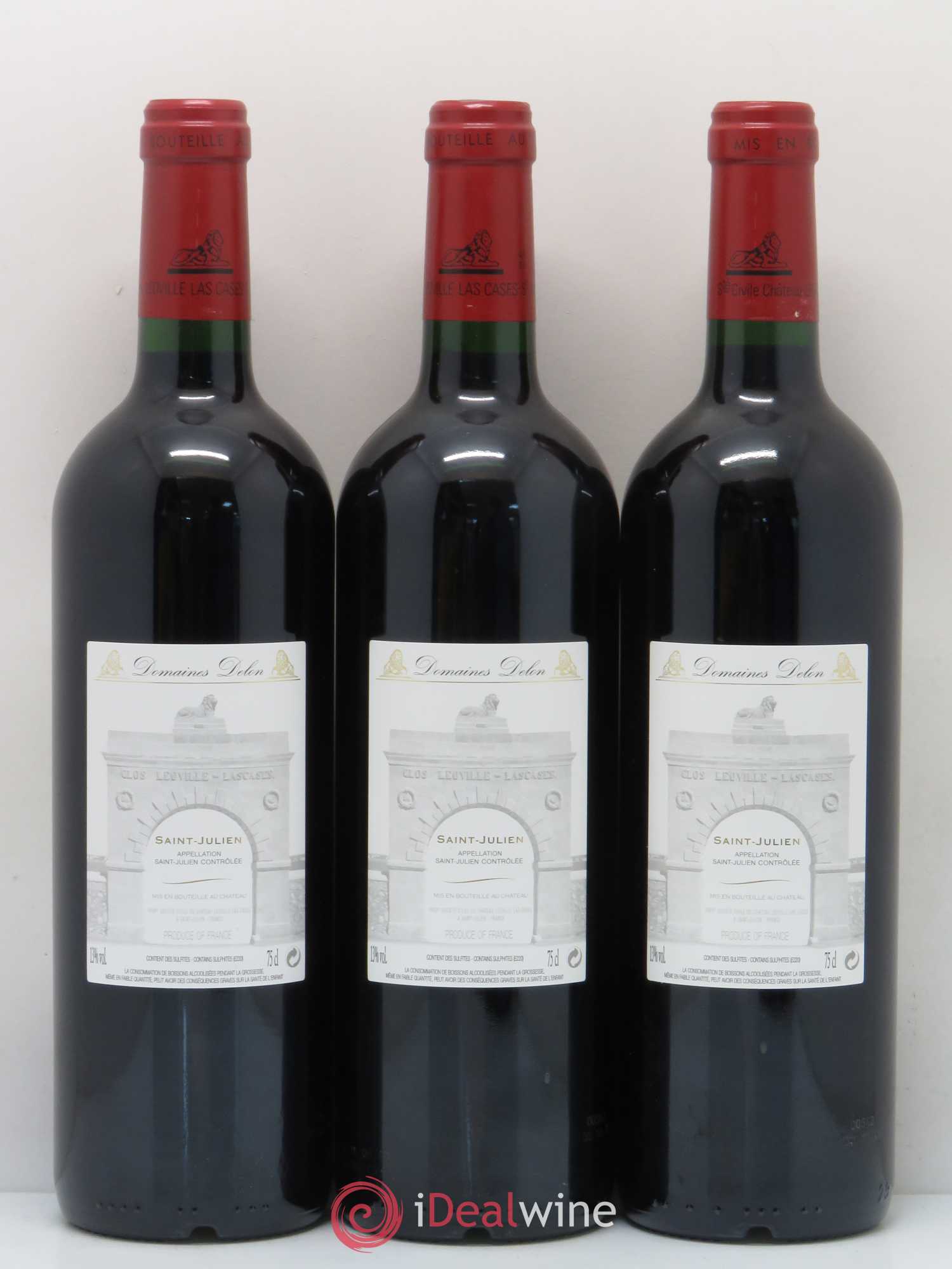 Château Léoville Las Cases 2ème Grand Cru Classé 2006 - Lot de 6 bouteilles - 4