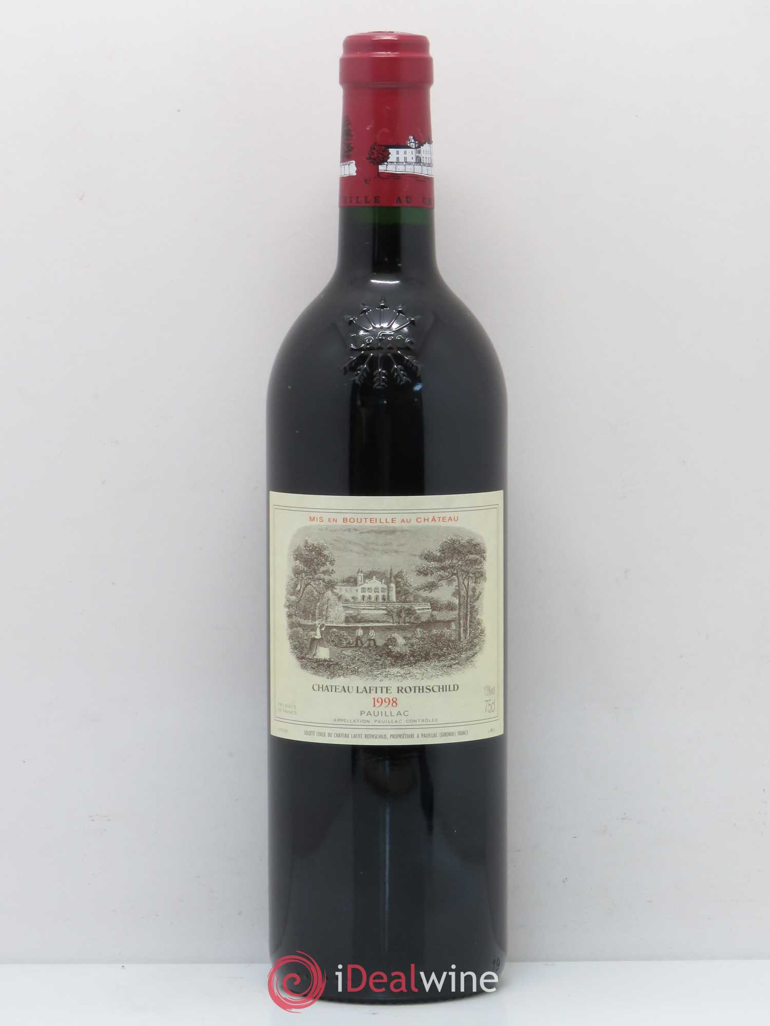 Château Lafite Rothschild 1er Grand Cru Classé 1998 - Lot de 1 bouteille - 0