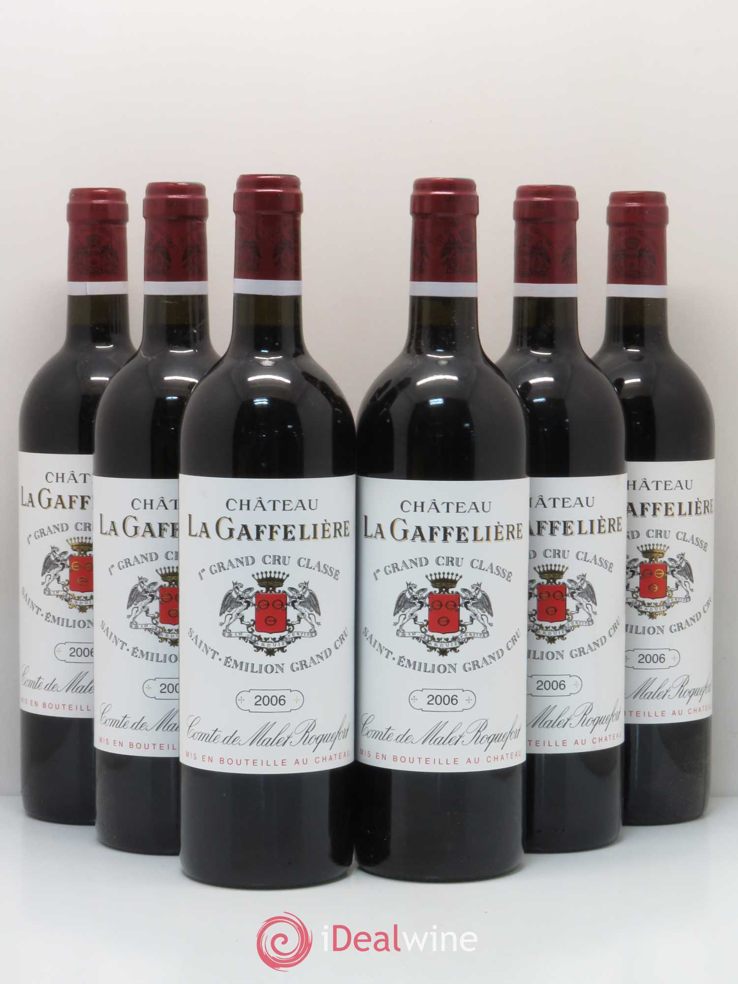 Château la Gaffelière 1er Grand Cru Classé B 2006 - Lot de 6 bouteilles - 0