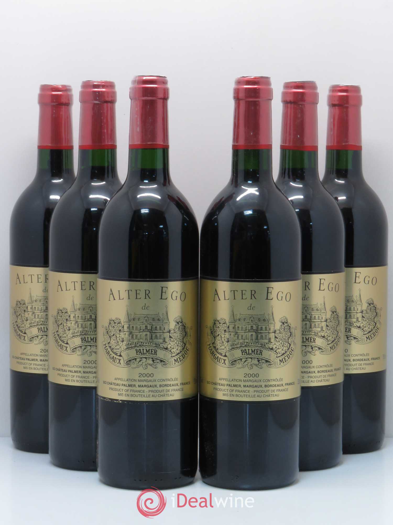 Alter Ego de Palmer Second Vin 2000 - Lot de 6 bouteilles - 0