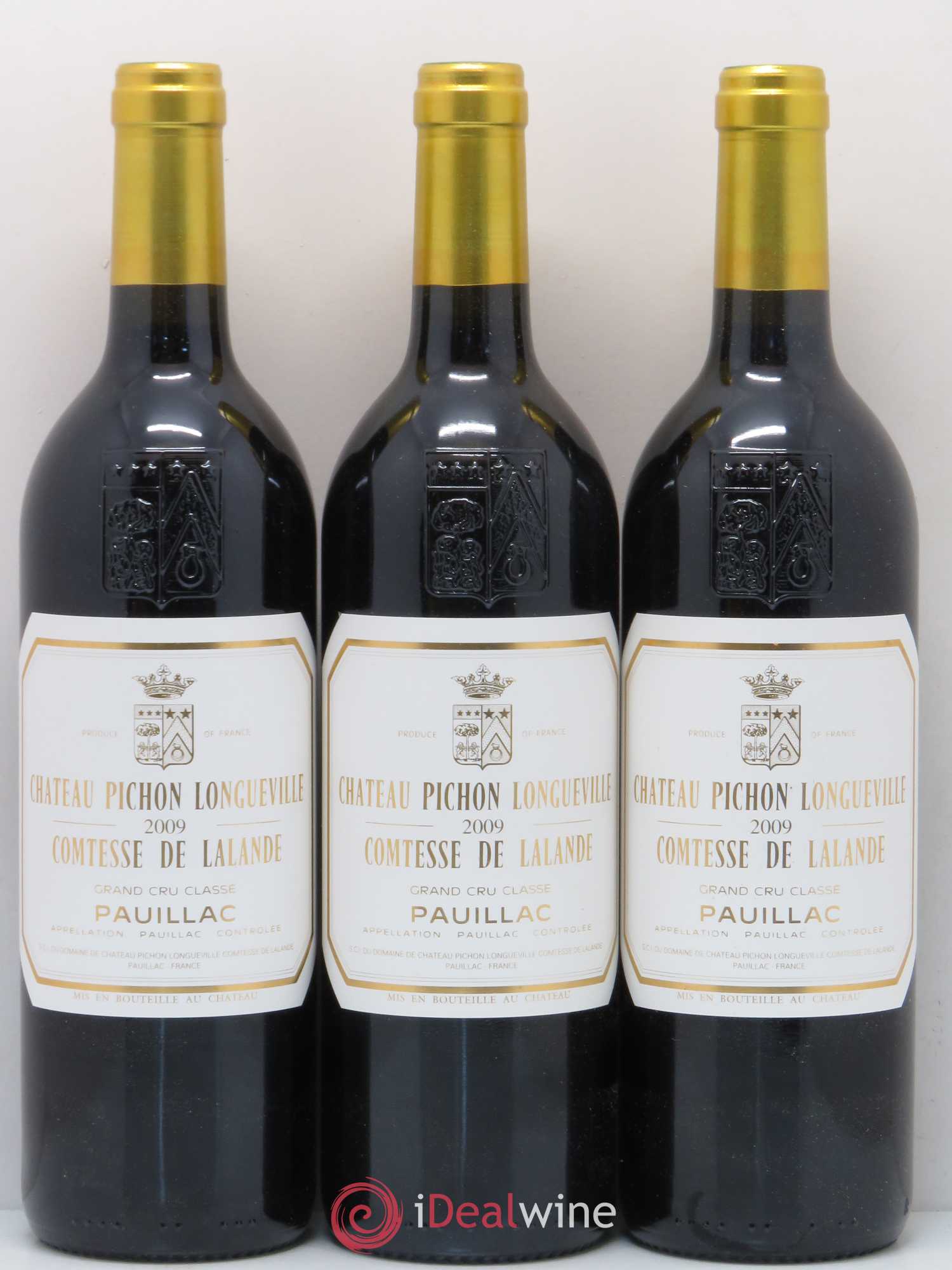 Château Pichon Longueville Comtesse de Lalande 2ème Grand Cru Classé 2009 - Lot de 6 bouteilles - 1