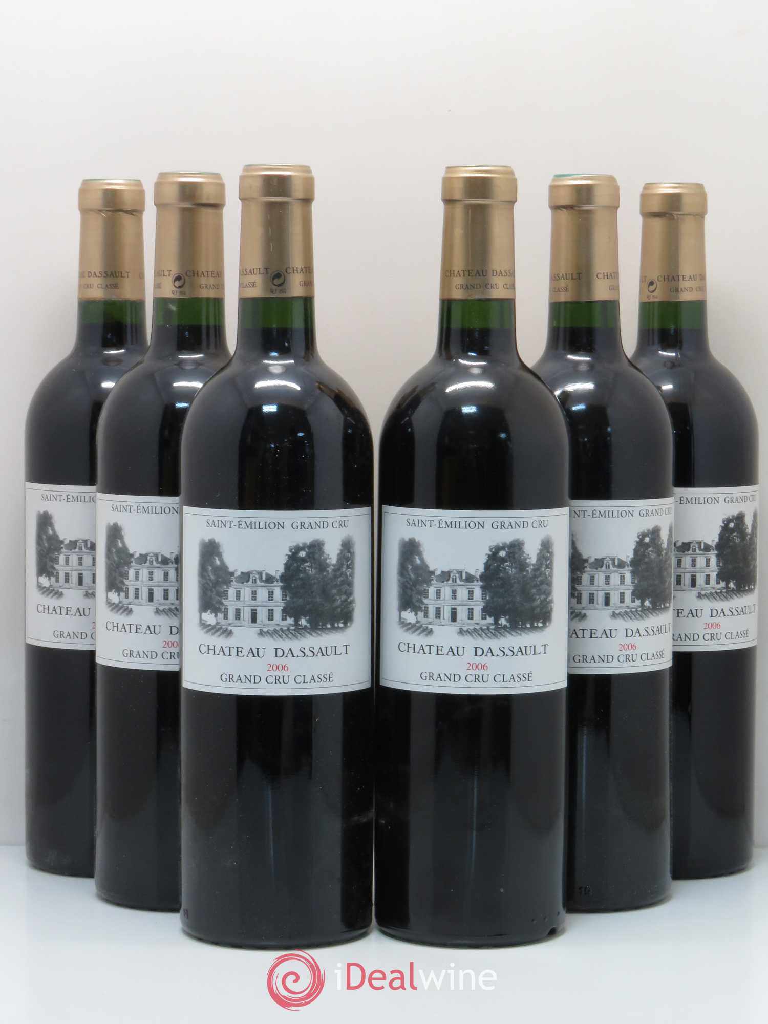 Château Dassault Grand Cru Classé 2006 - Lot de 6 bouteilles - 0