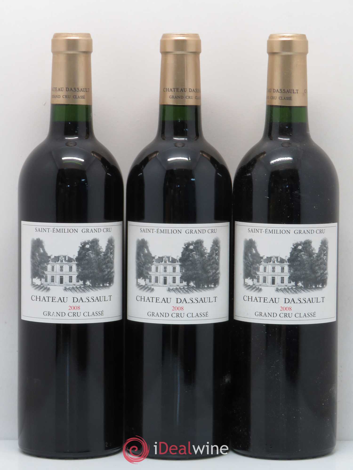 Château Dassault Grand Cru Classé 2008 - Lot de 6 bouteilles - 1