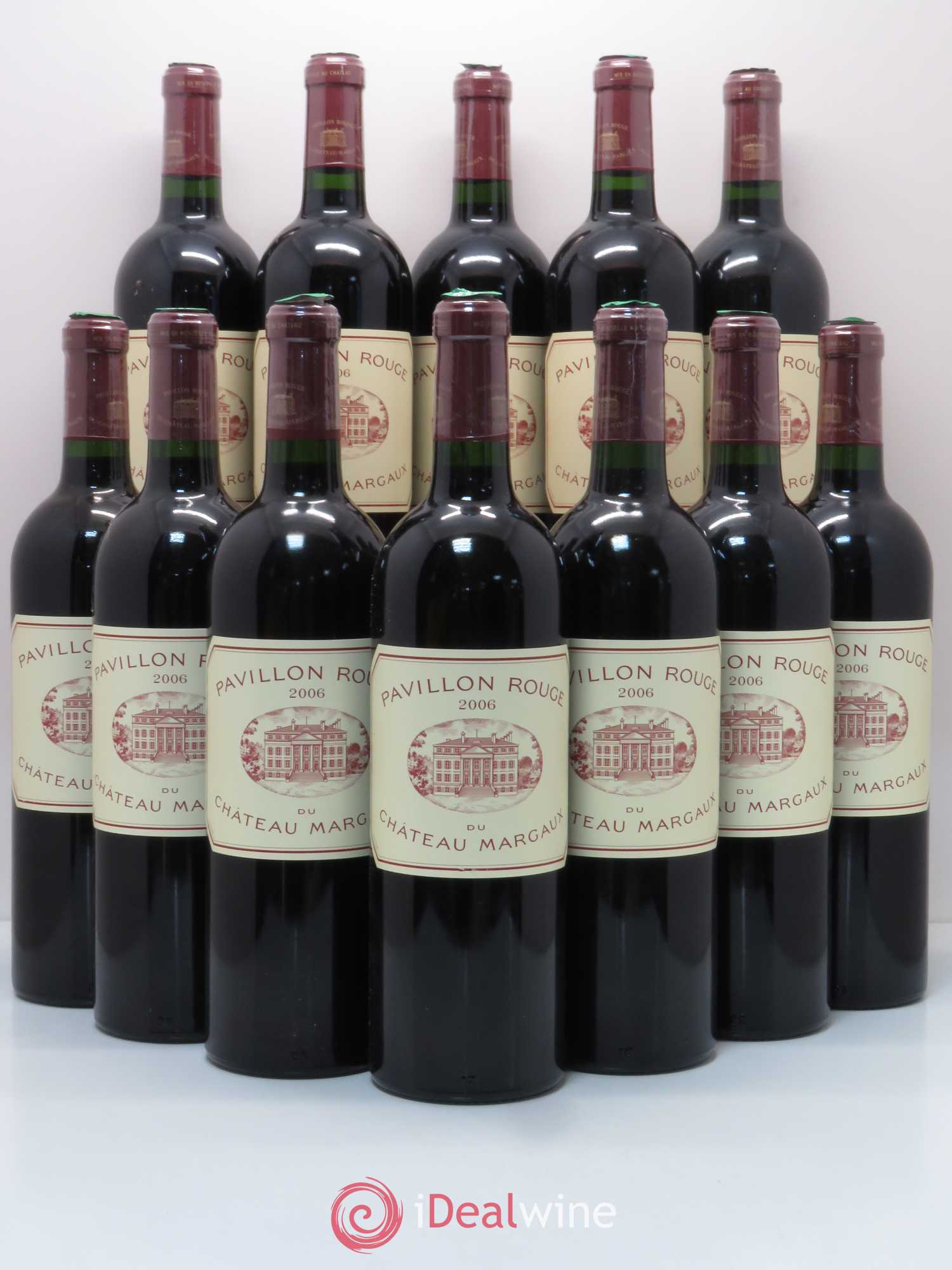 Pavillon Rouge du Château Margaux Second Vin 2006 - Lot de 12 bouteilles - 0