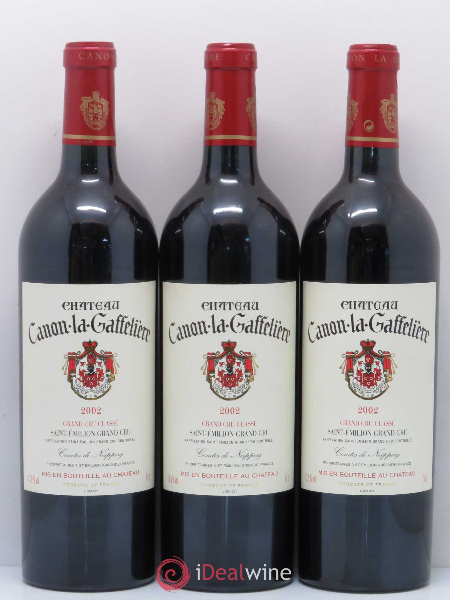 Château Canon la Gaffelière 1er Grand Cru Classé B 2002 - Lot de 6 bouteilles - 2