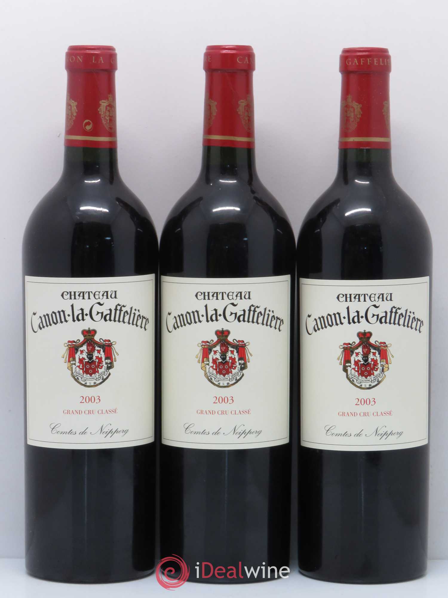 Château Canon la Gaffelière 1er Grand Cru Classé B 2003 - Lot of 6 bottles - 1