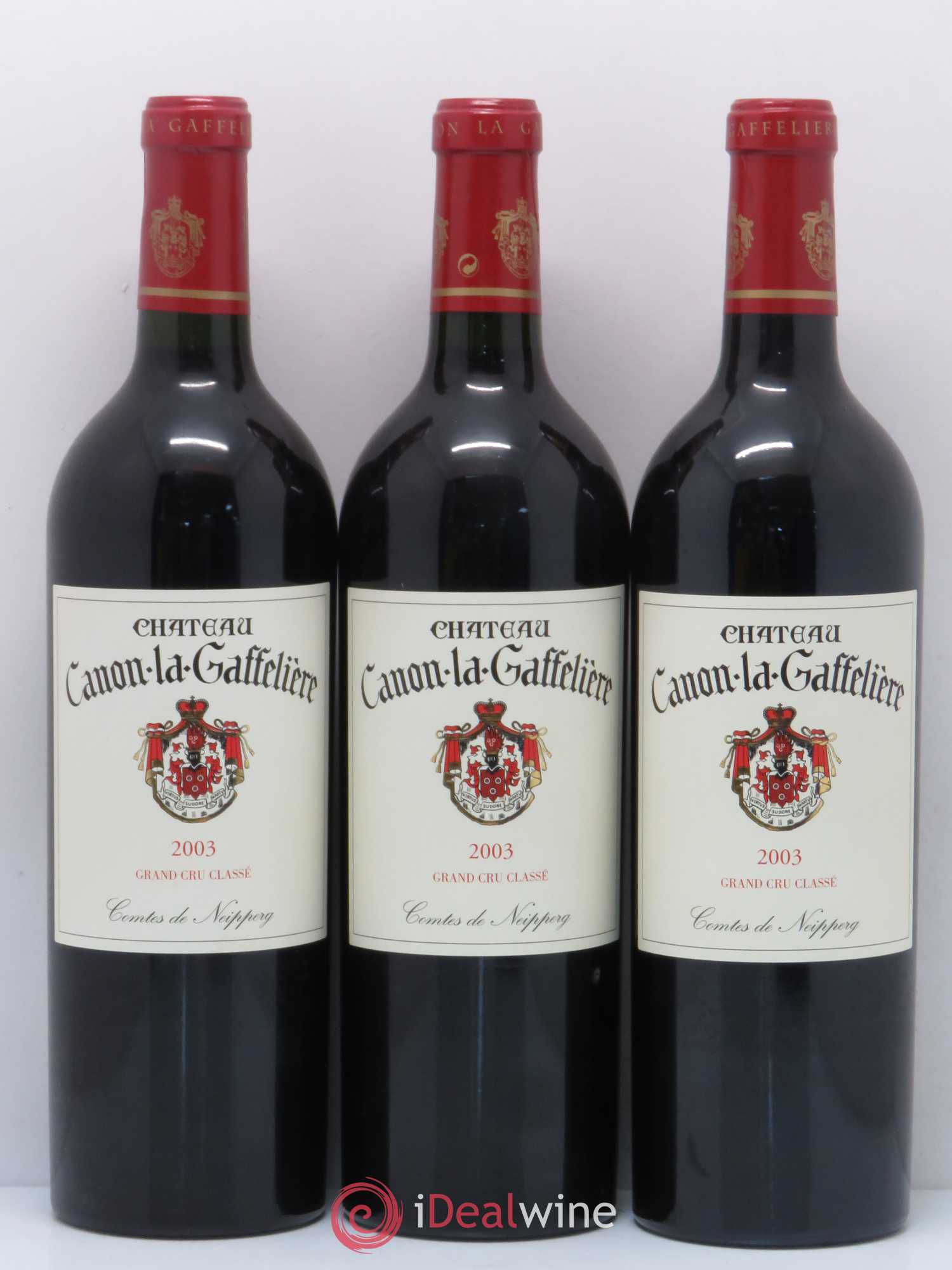 Château Canon la Gaffelière 1er Grand Cru Classé B 2003 - Lot of 6 bottles - 2