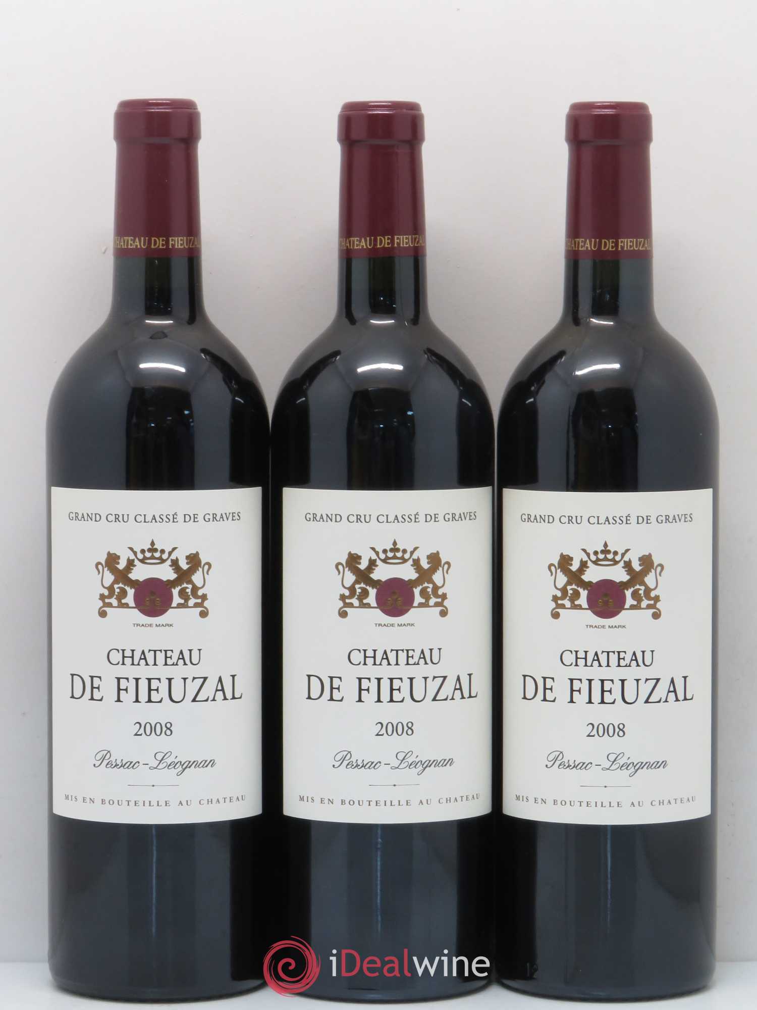 Château de Fieuzal Cru Classé de Graves 2008 - Lot de 12 bouteilles - 4