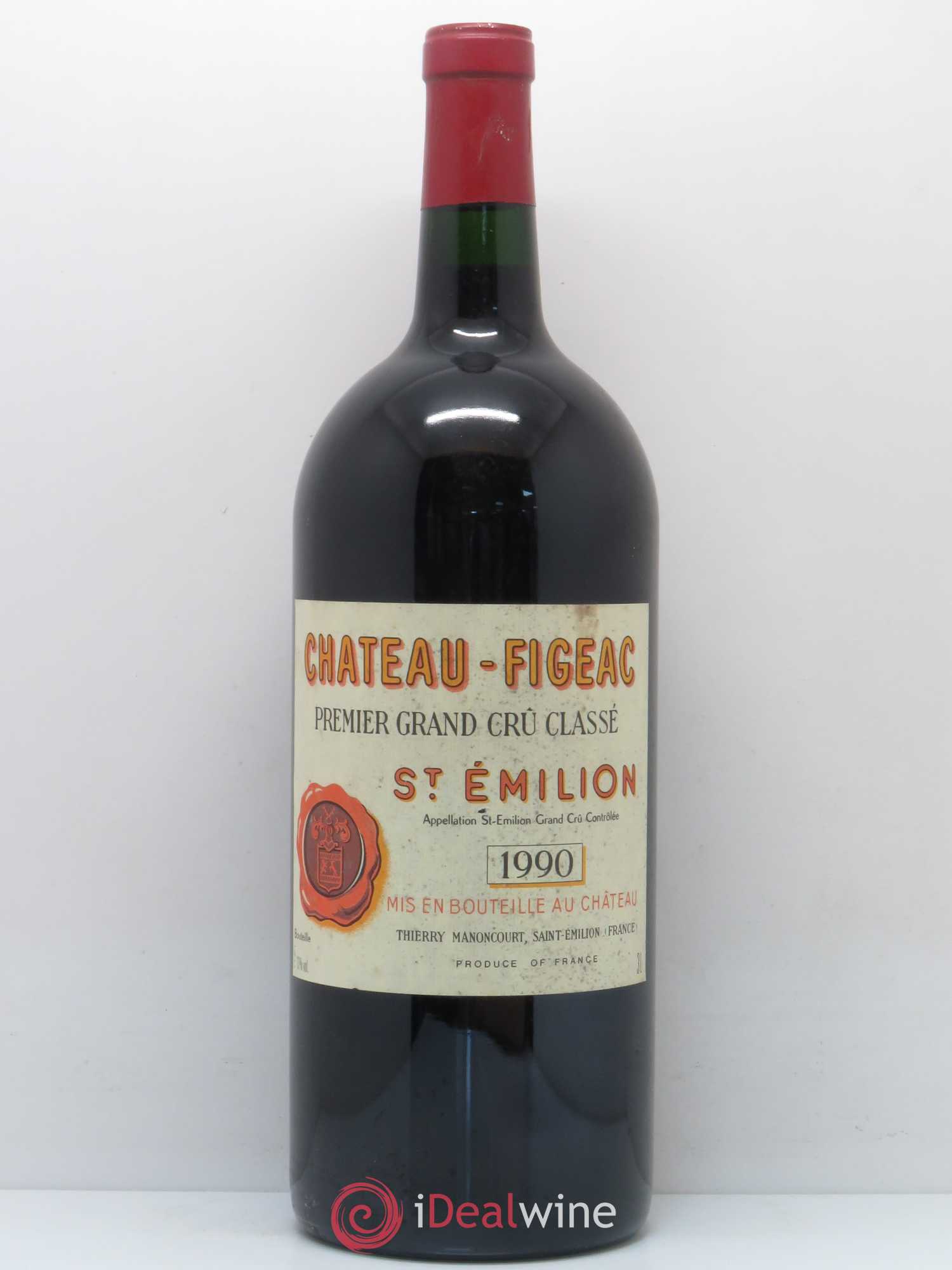 Château Figeac 1er Grand Cru Classé A 1990 - Lot de 1 double magnum - 0