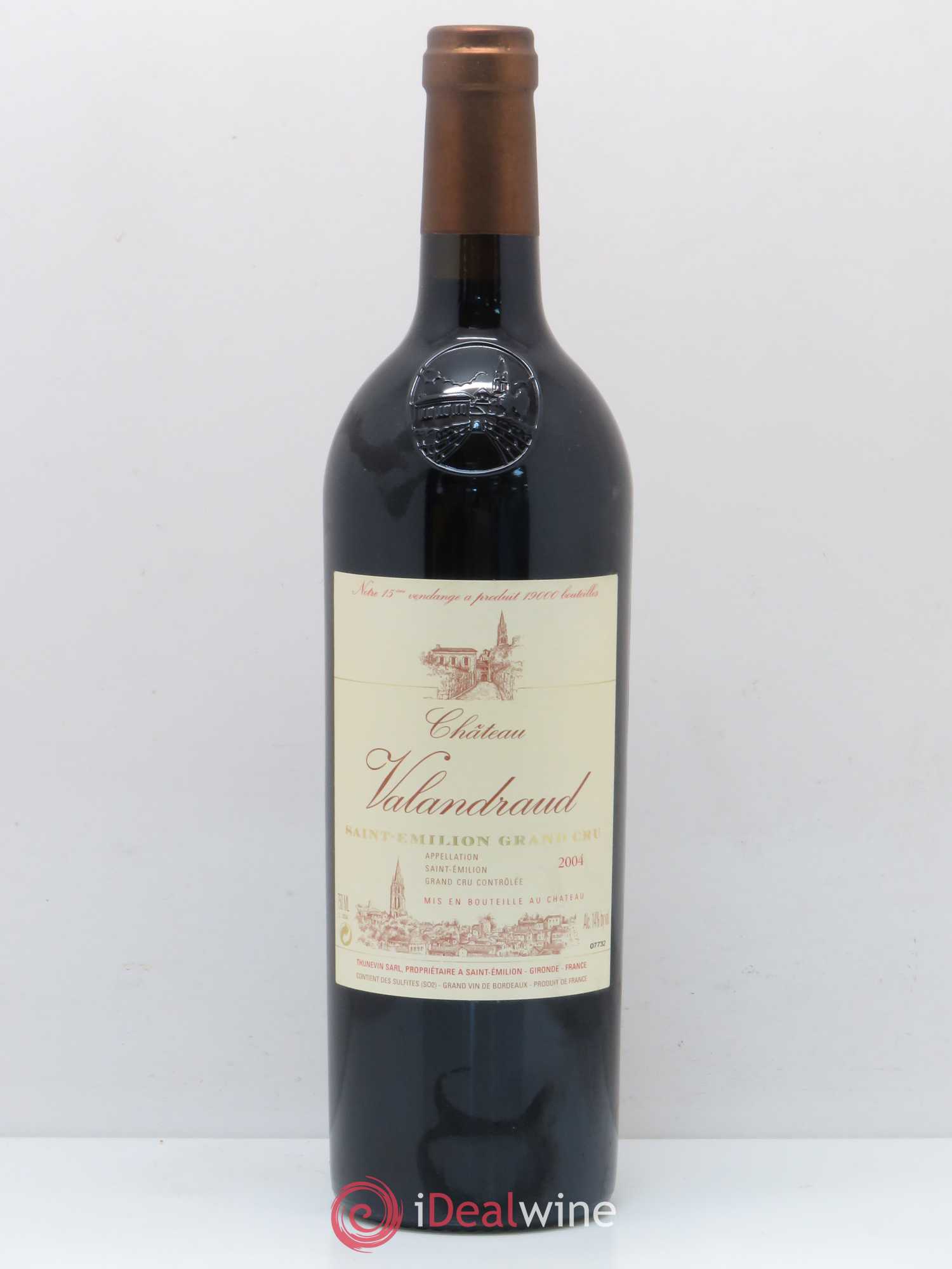 Château de Valandraud 2004 - Posten von 1 Flasche - 0