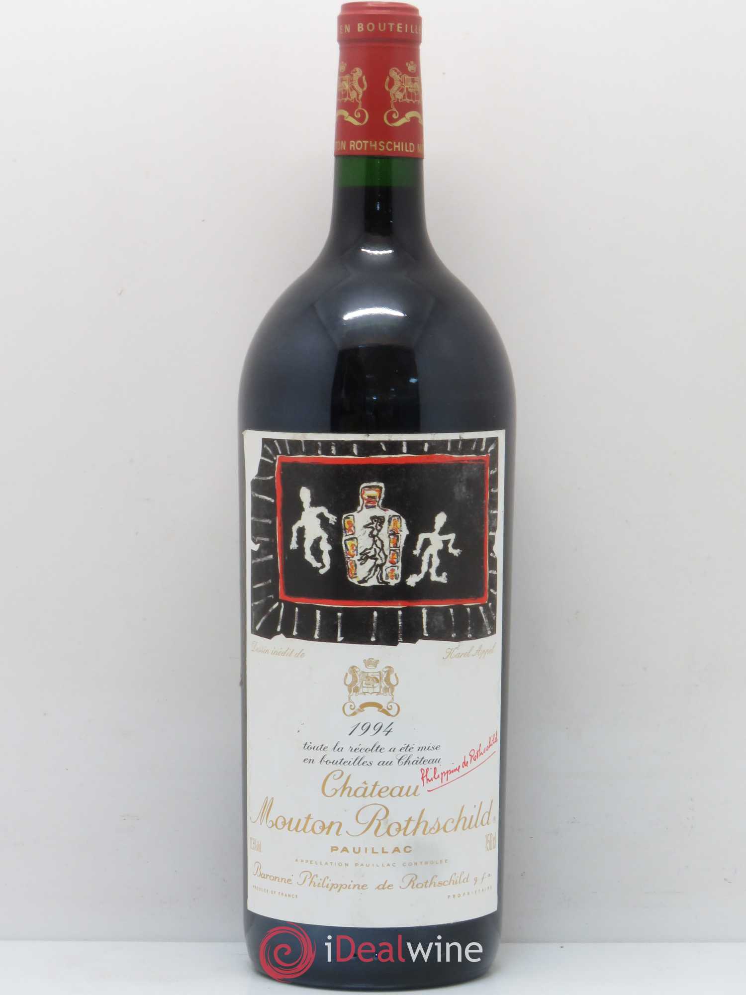 Château Mouton Rothschild 1er Grand Cru Classé 1994 - Lot de 1 magnum - 0