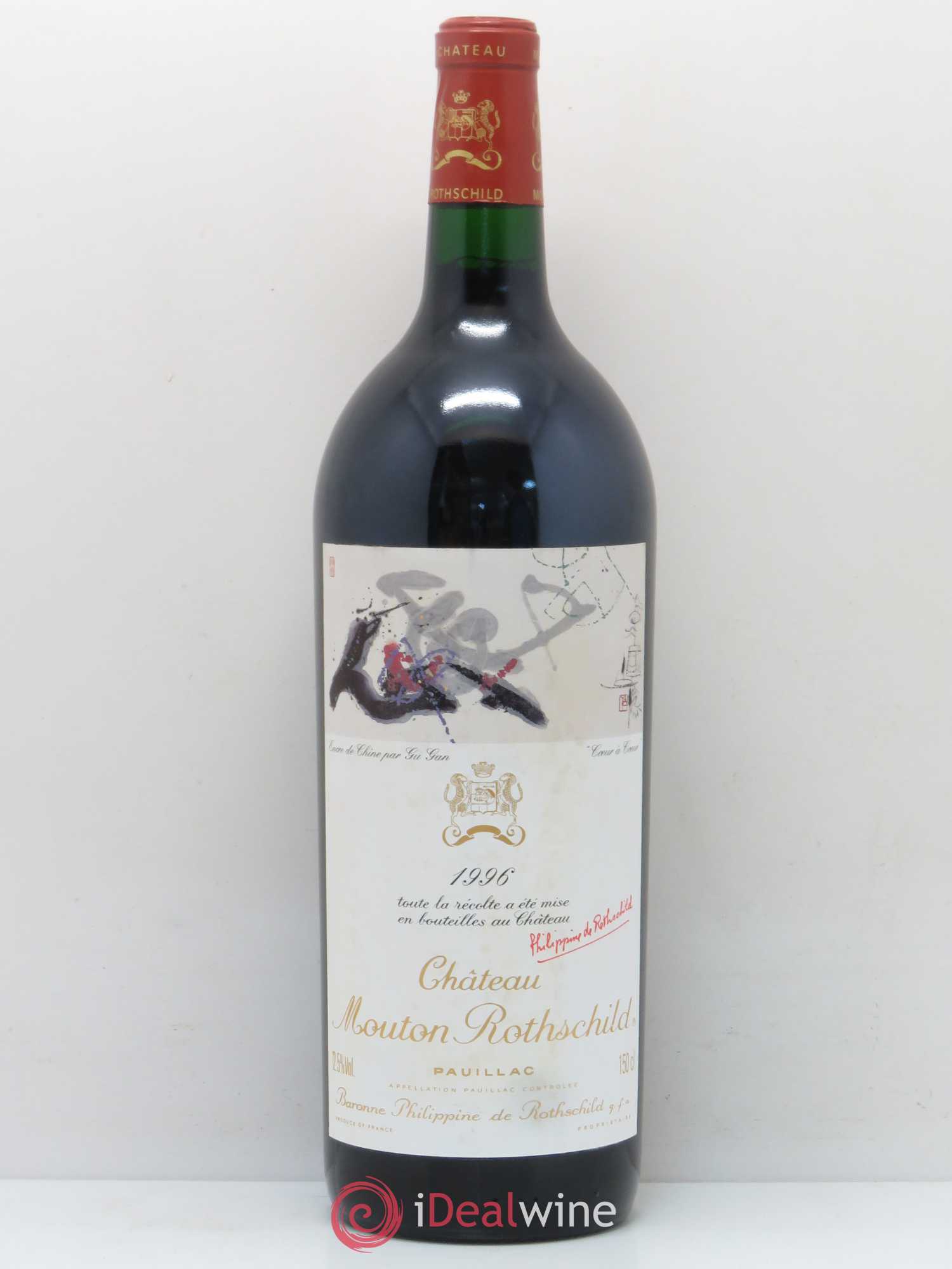 Château Mouton Rothschild 1er Grand Cru Classé 1996 - Lot de 1 magnum - 0