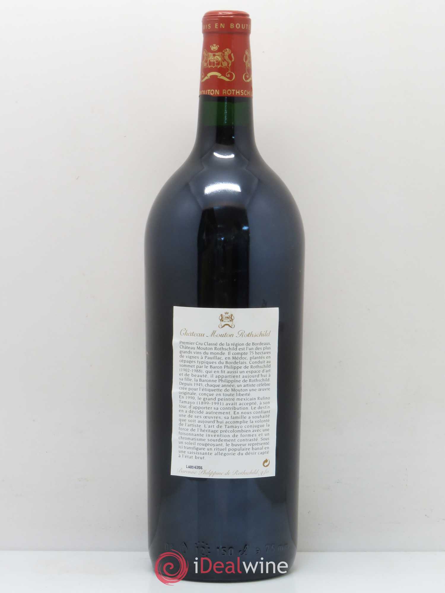 Château Mouton Rothschild 1er Grand Cru Classé 1998 - Posten von 1 Magnum - 1