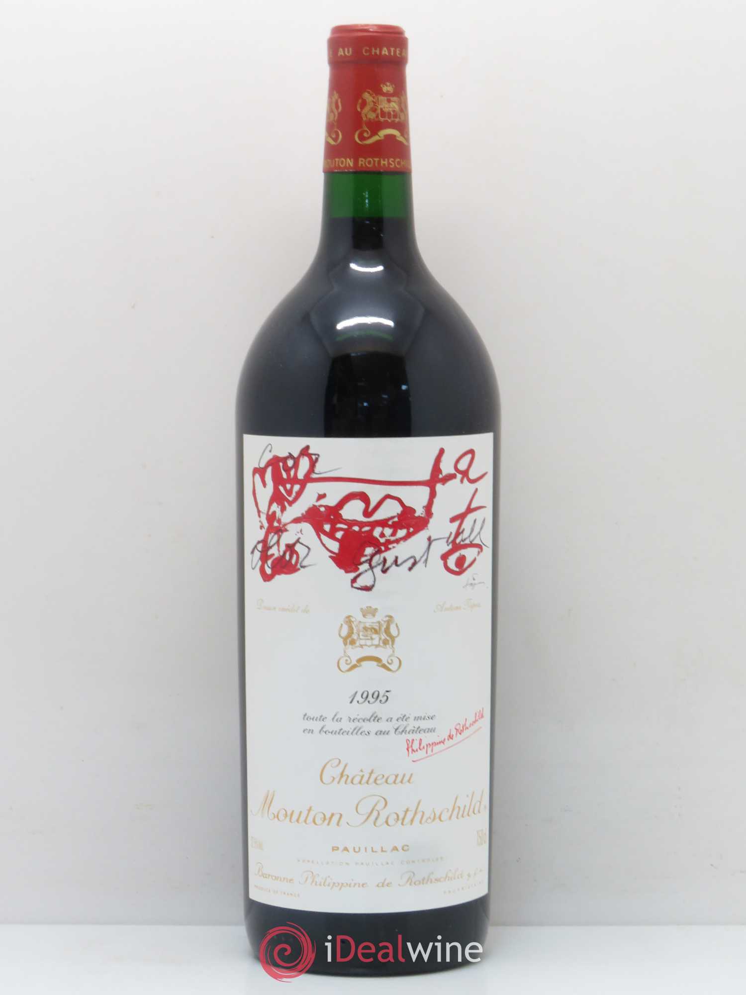 Château Mouton Rothschild 1er Grand Cru Classé 1995 - Lot de 1 magnum - 0