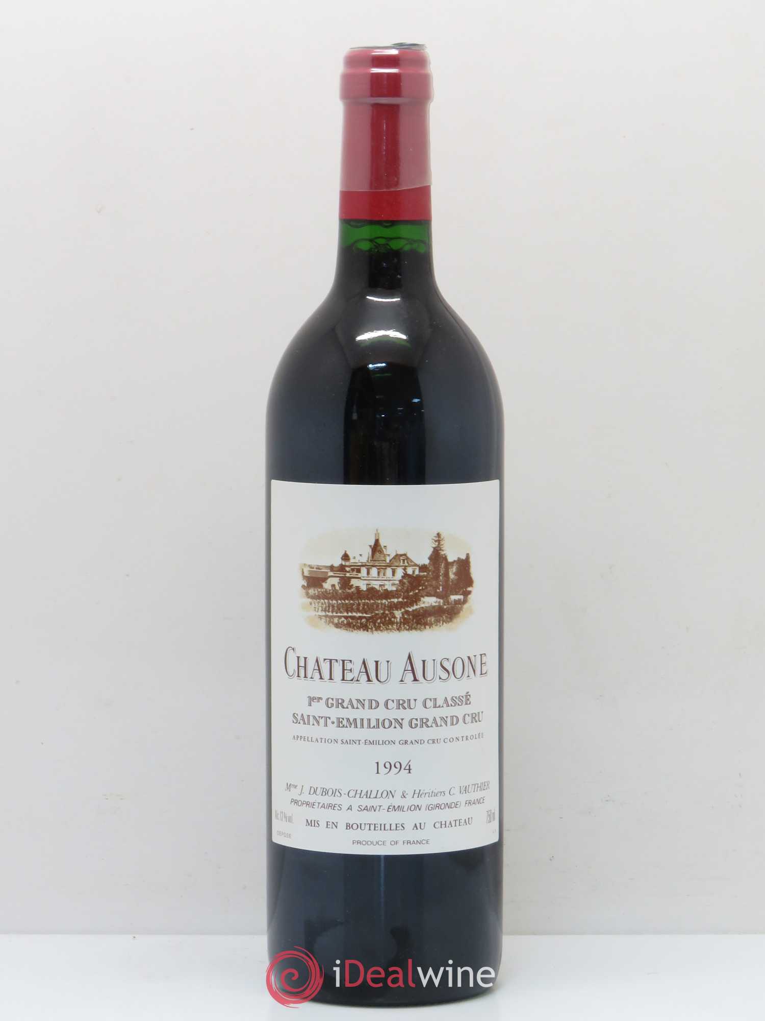 Château Ausone 1er Grand Cru Classé A 1994 - Lot de 1 bouteille - 0
