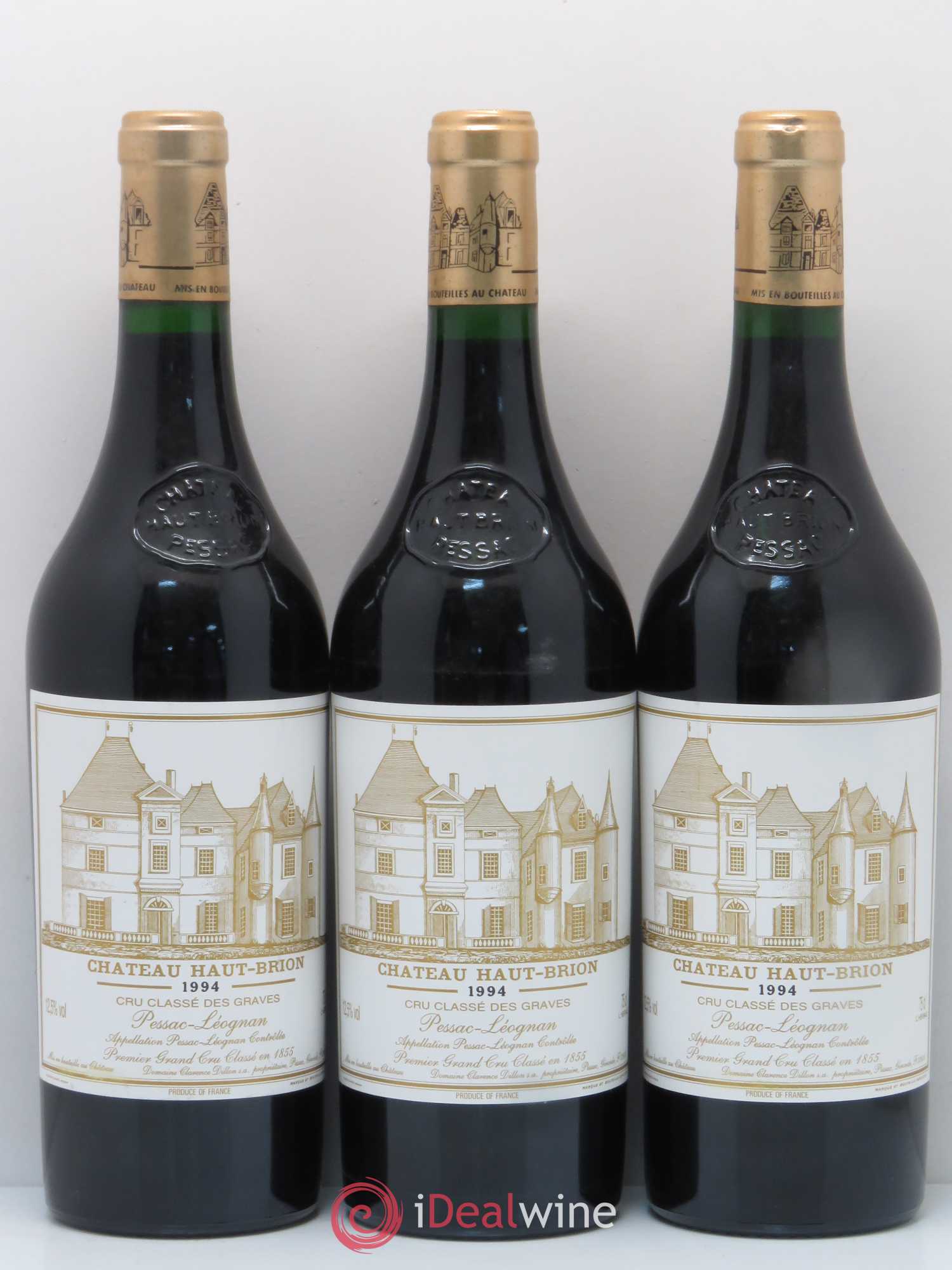Château Haut Brion 1er Grand Cru Classé 1994 - Lot de 6 bouteilles - 2