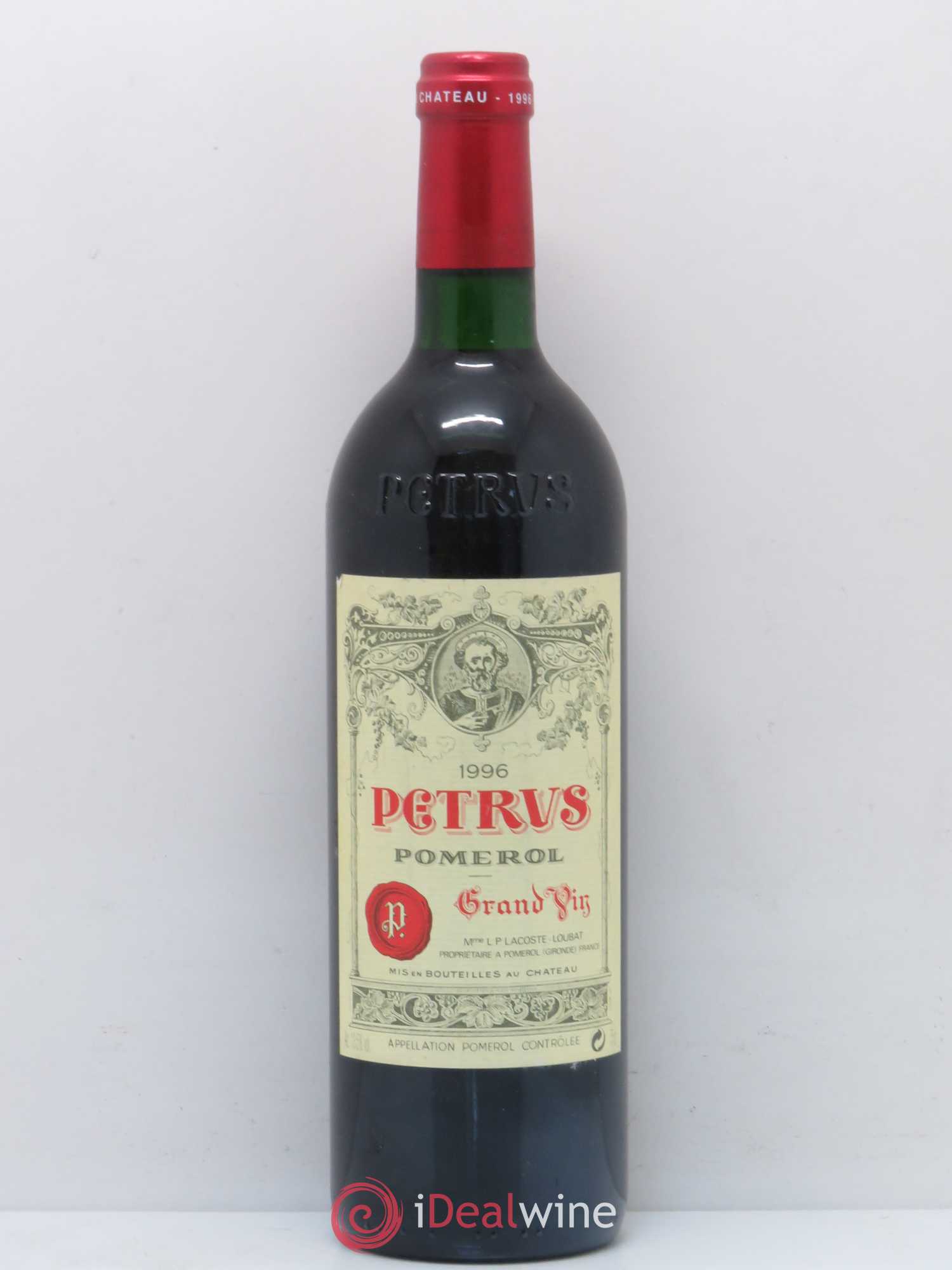 Petrus 1996 - Lot de 1 bouteille - 0