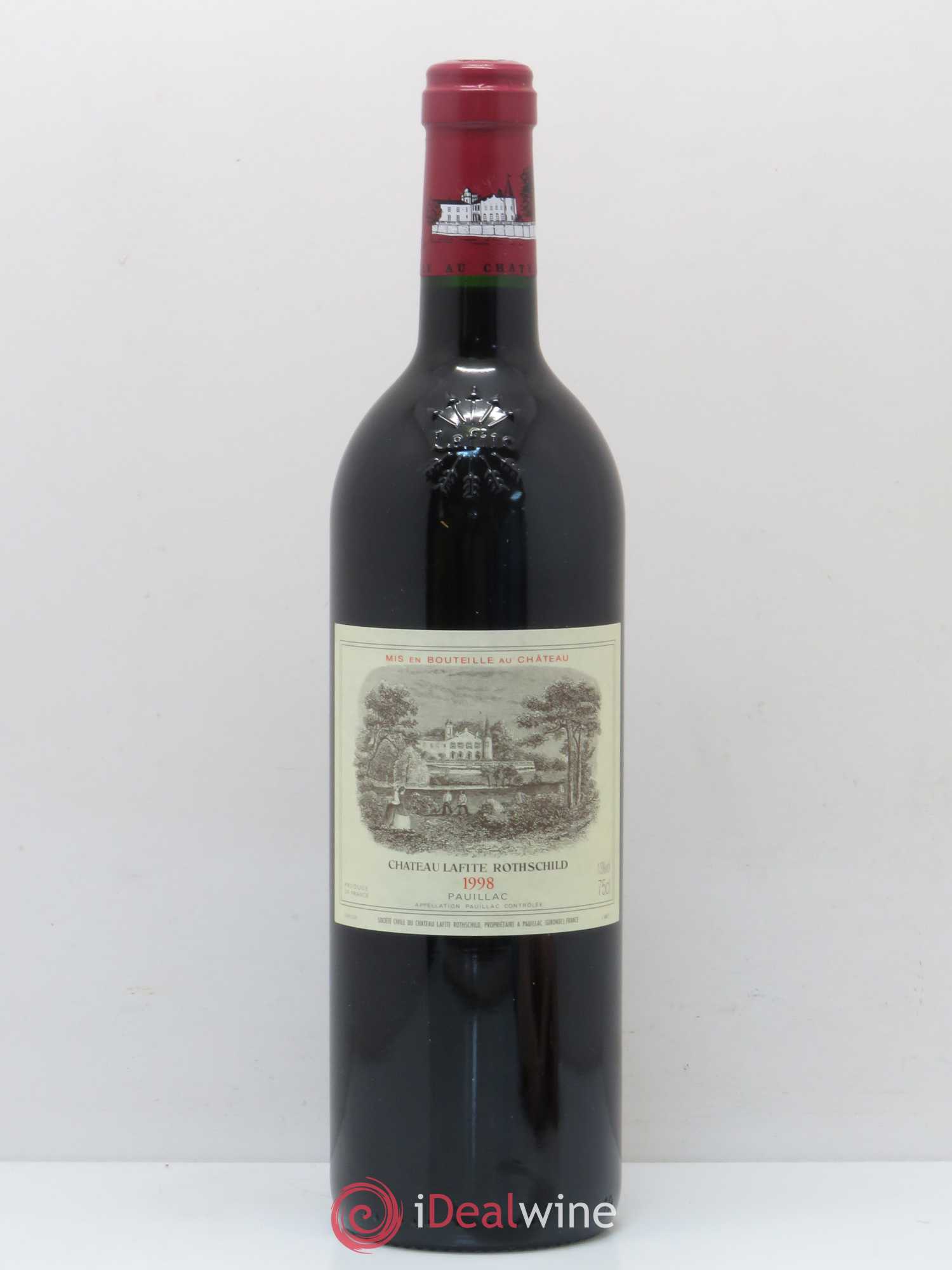 Château Lafite Rothschild 1er Grand Cru Classé 1998 - Lot de 1 bouteille - 0