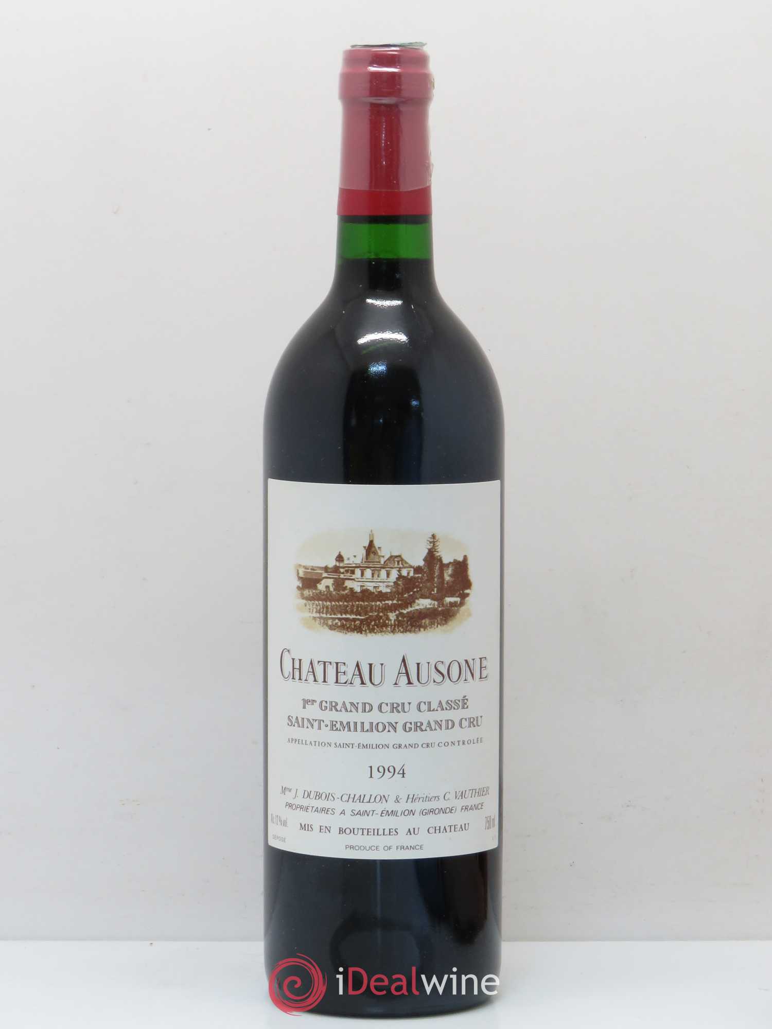 Château Ausone 1er Grand Cru Classé A 1994 - Lot de 1 bouteille - 0