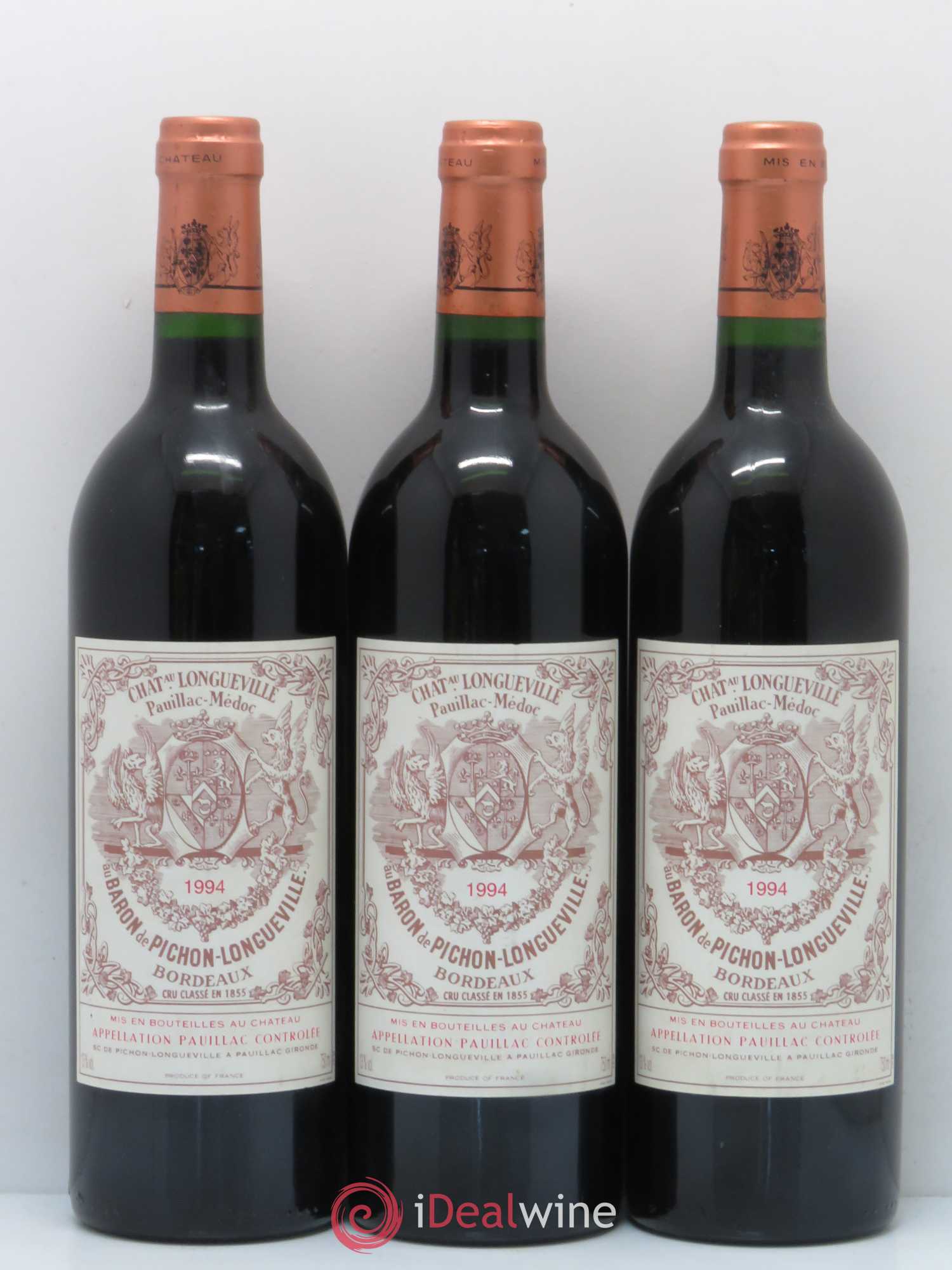 Pichon Longueville Baron 2ème Grand Cru Classé 1994 - Lot de 7 bouteilles - 2