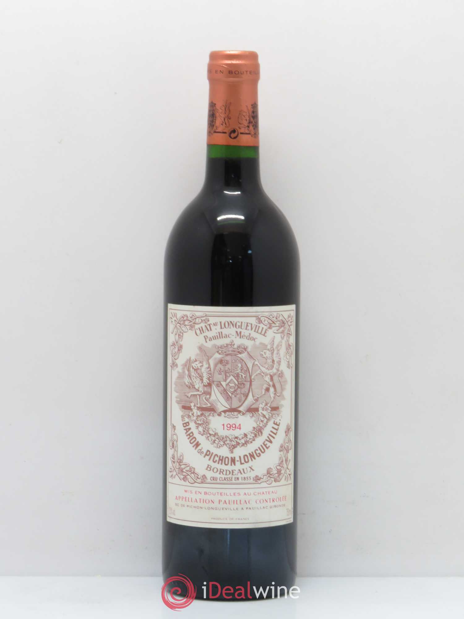 Pichon Longueville Baron 2ème Grand Cru Classé 1994 - Lot de 1 bouteille - 0