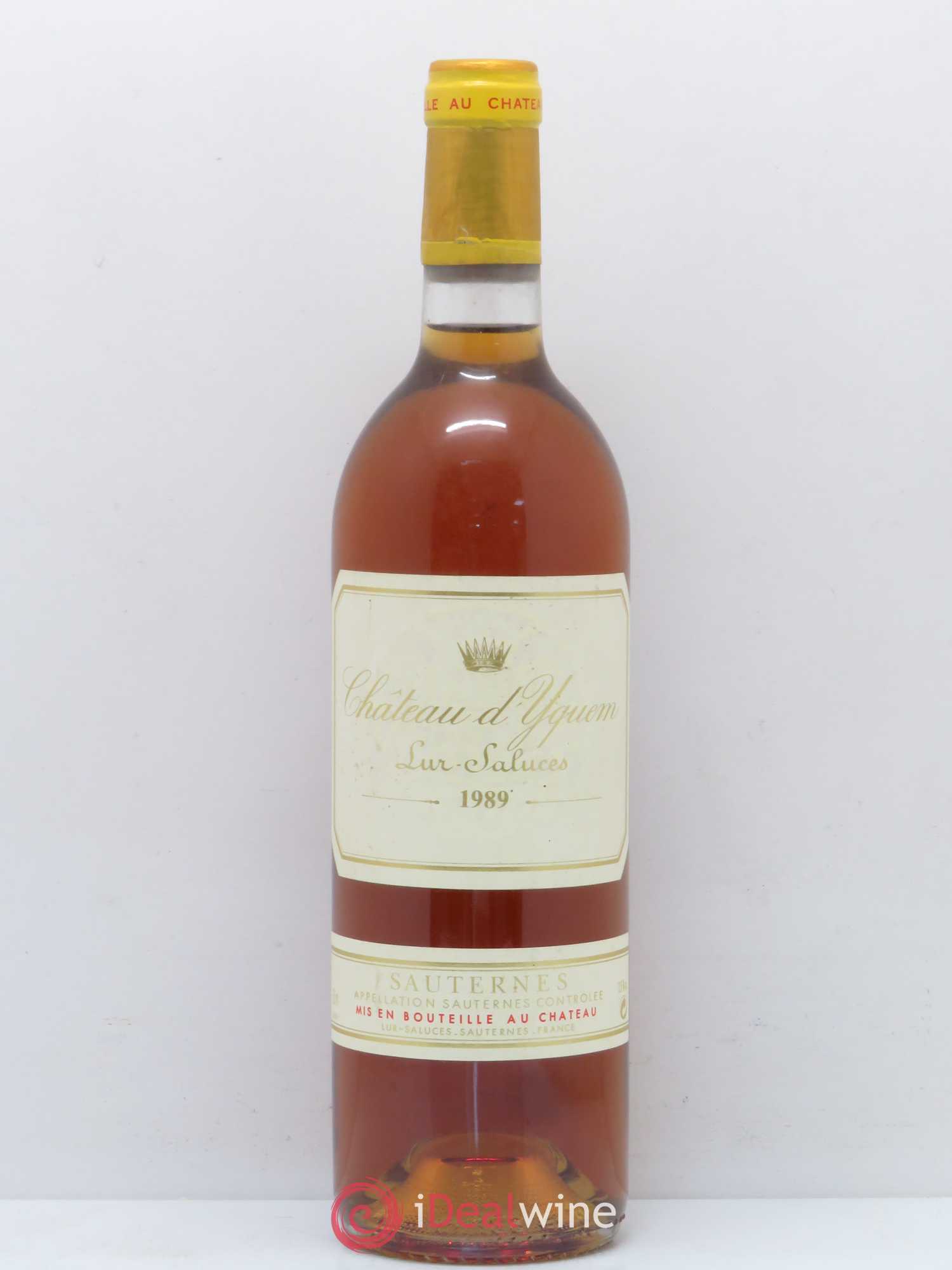 Château d' Yquem 1er Cru Classé Supérieur 1989 - Lotto di 1 bottiglia - 0