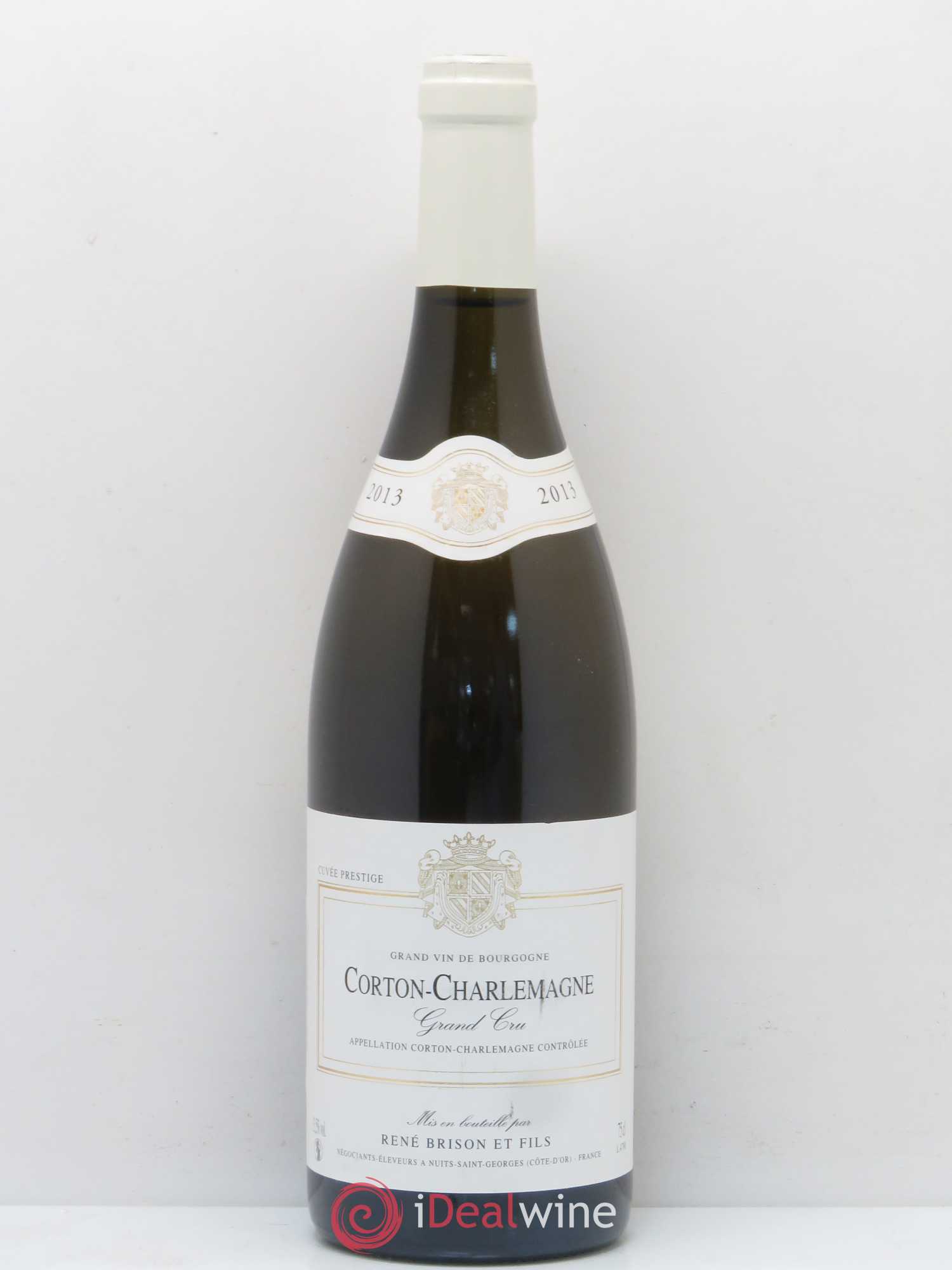Corton-Charlemagne Grand Cru Domaine René Brison 2013 - Lot de 1 bouteille - 0
