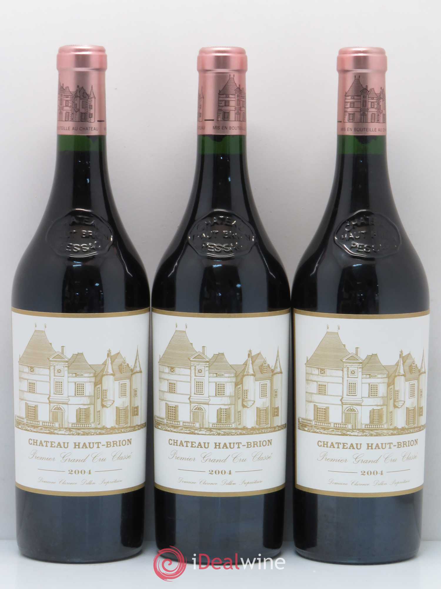 Château Haut Brion 1er Grand Cru Classé 2004 - Lot de 12 bouteilles - 1
