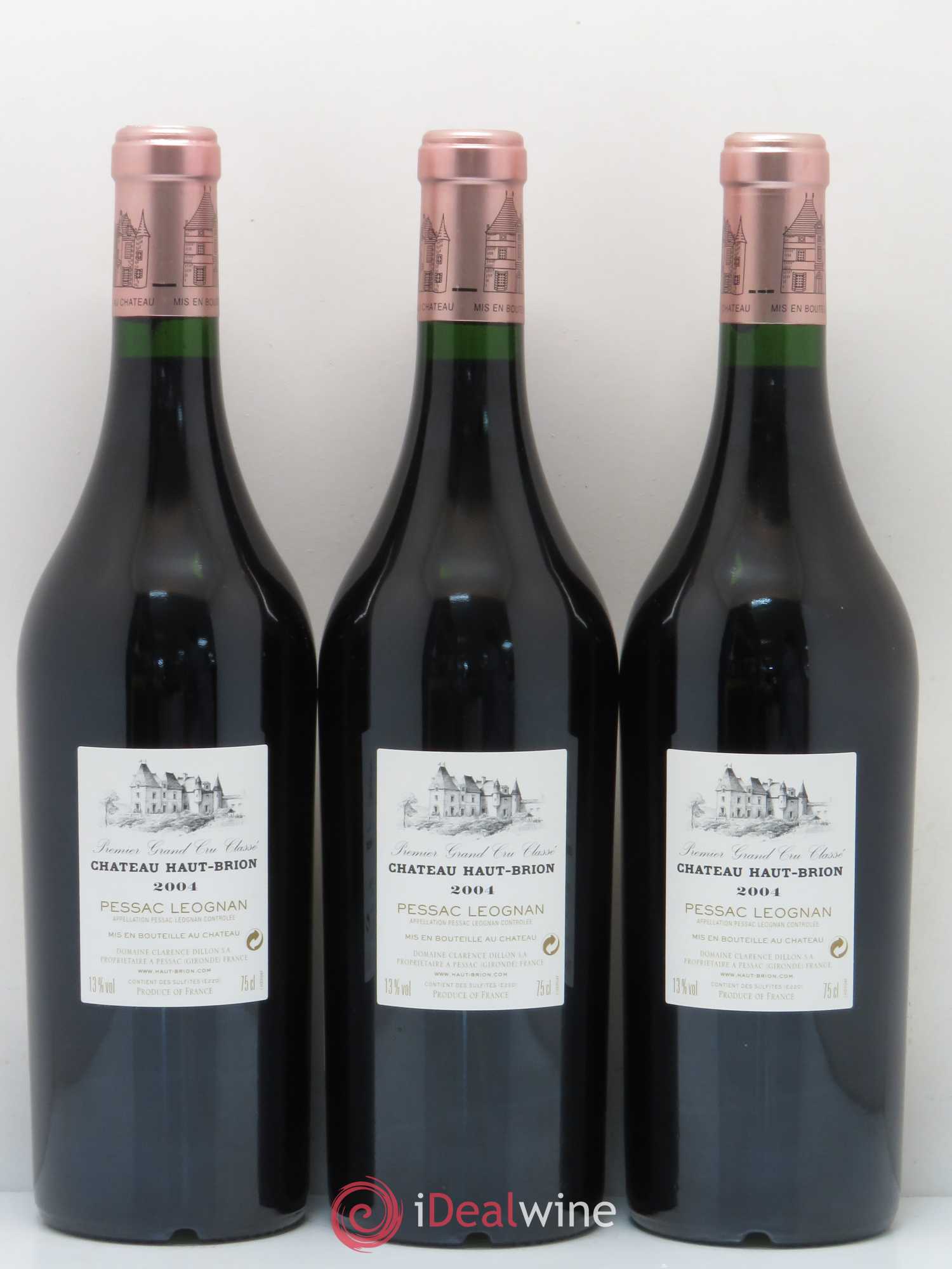 Château Haut Brion 1er Grand Cru Classé 2004 - Lot de 12 bouteilles - 4