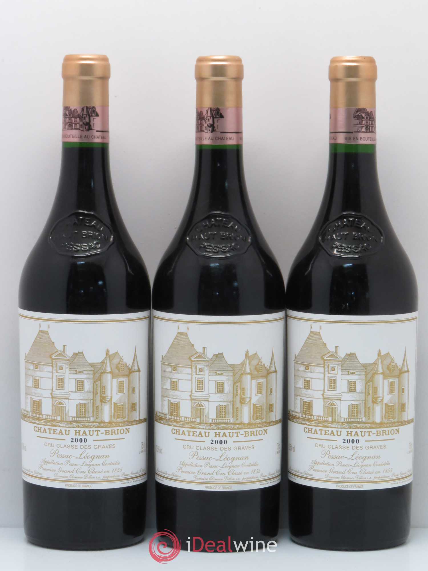 Château Haut Brion 1er Grand Cru Classé 2000 - Lot de 12 bouteilles - 3