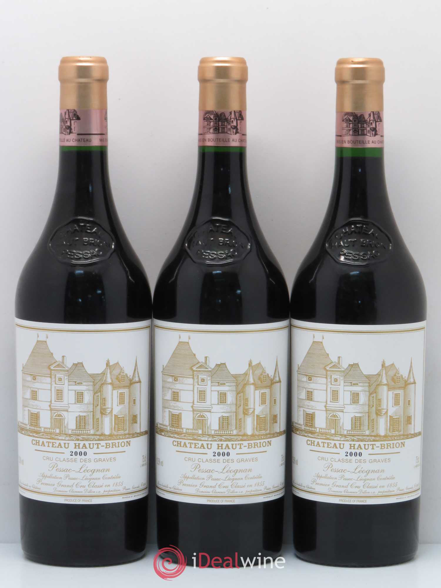 Château Haut Brion 1er Grand Cru Classé 2000 - Lot de 12 bouteilles - 4