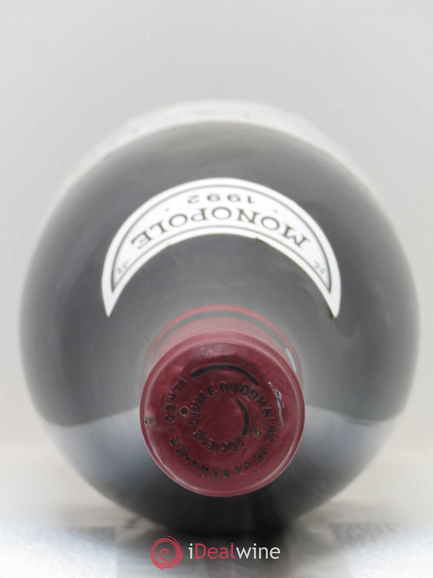La Tâche Grand Cru Domaine de la Romanée-Conti 1992 - Lot de 2 bouteilles - 2