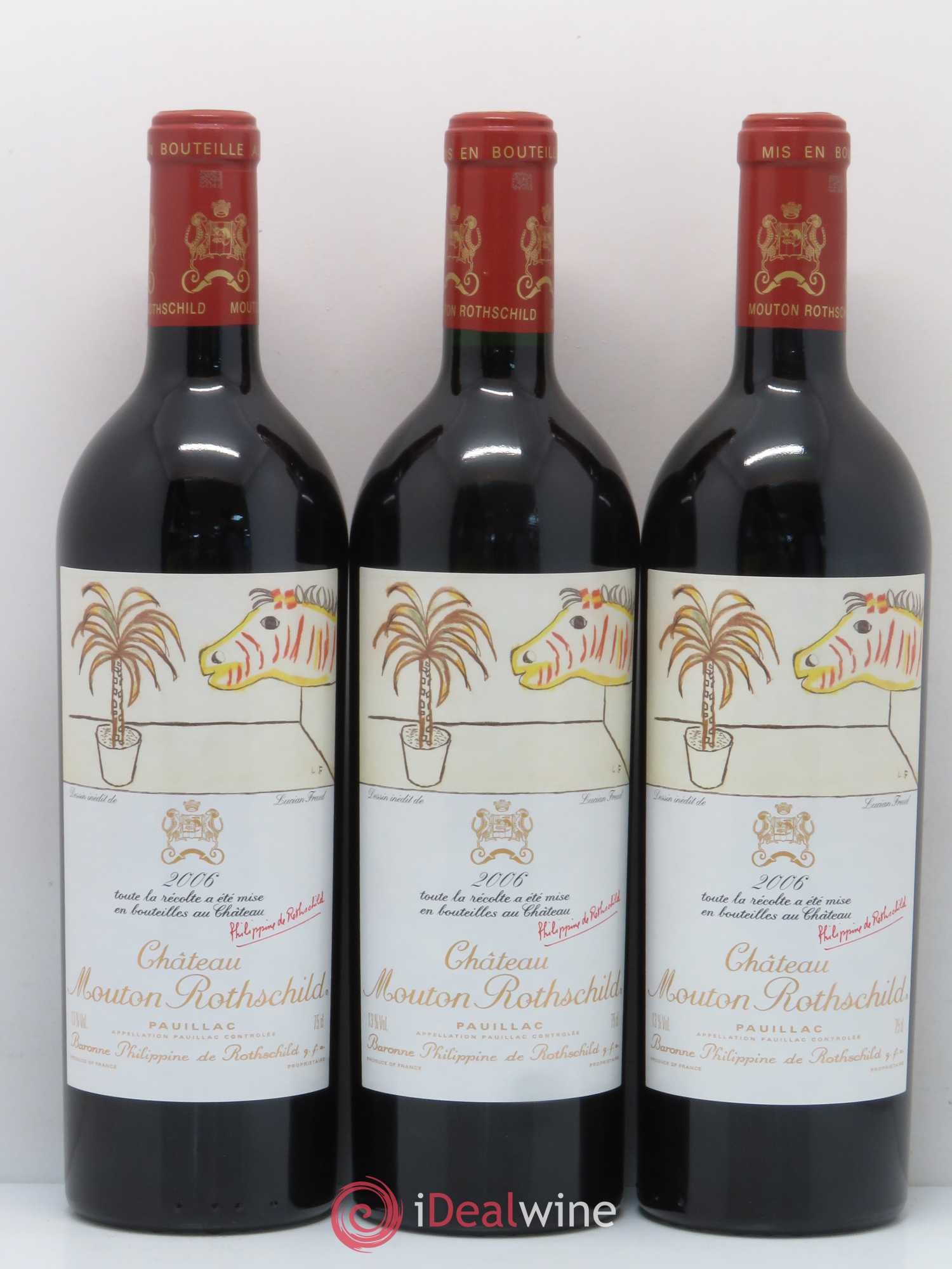 Château Mouton Rothschild 1er Grand Cru Classé 2006 - Lot de 12 bouteilles - 5