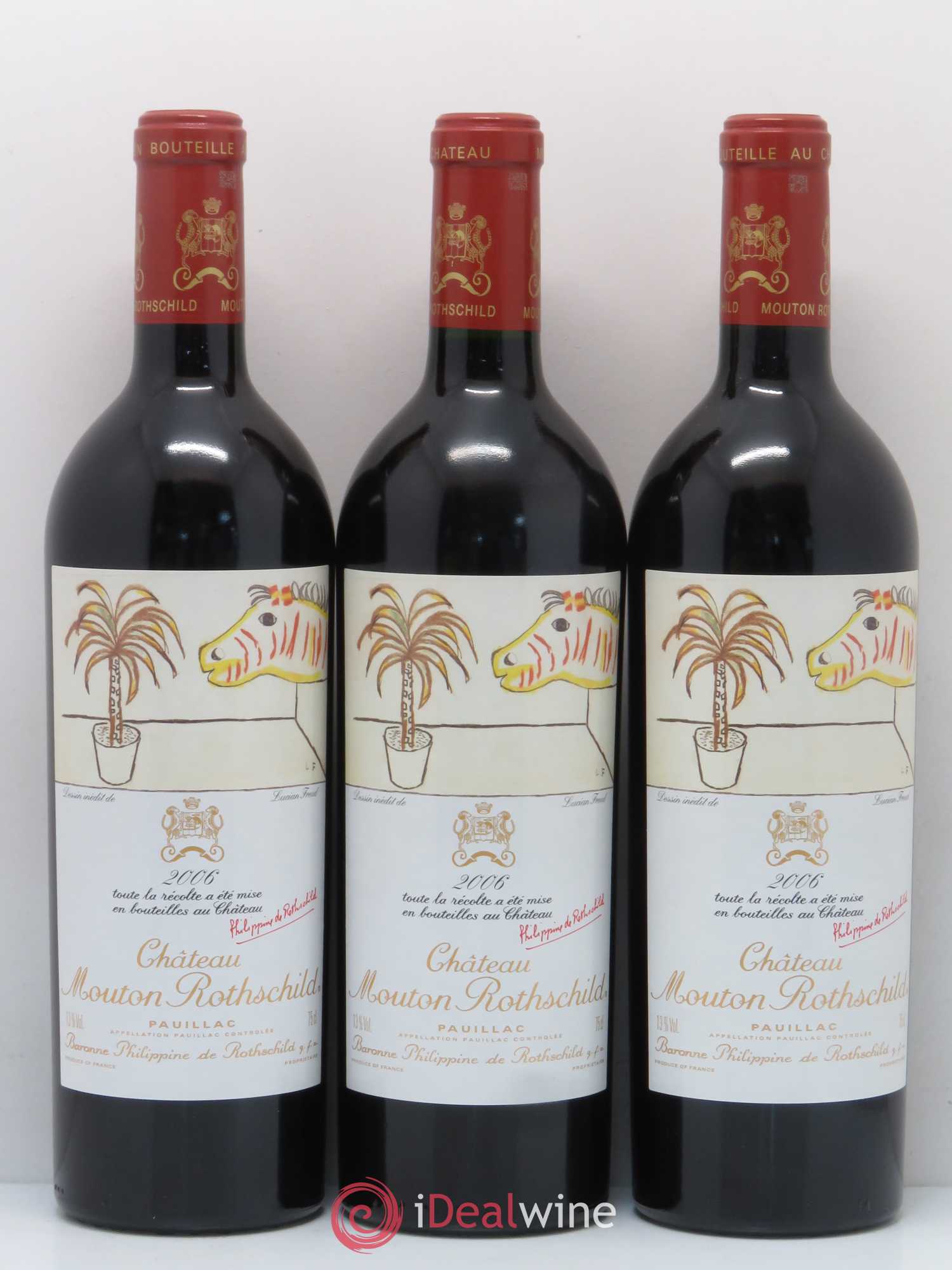 Château Mouton Rothschild 1er Grand Cru Classé 2006 - Lot de 12 bouteilles - 7