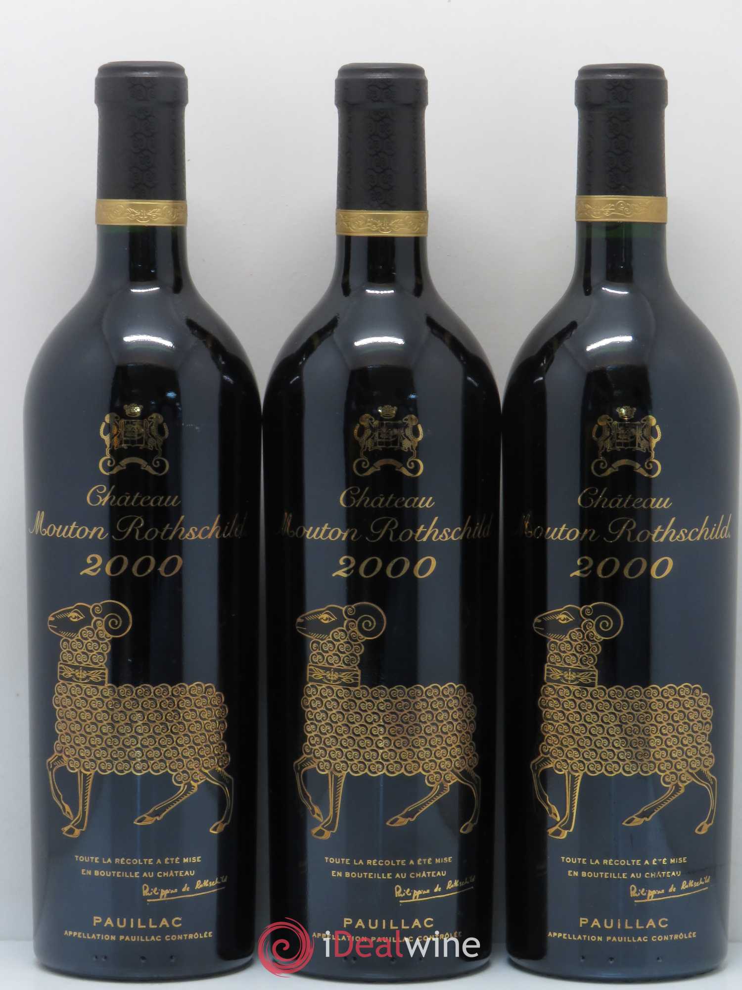 Château Mouton Rothschild 1er Grand Cru Classé 2000 - Lot de 12 bouteilles - 7