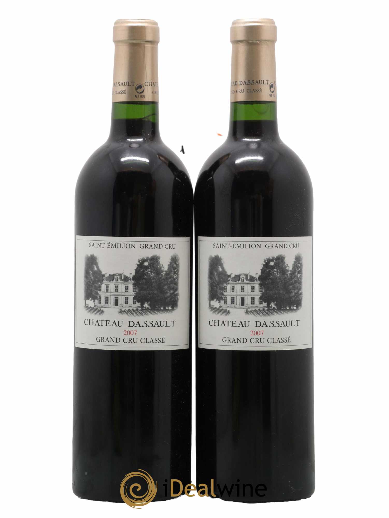 Château Dassault Grand Cru Classé 2007 - Lot de 2 bouteilles - 0