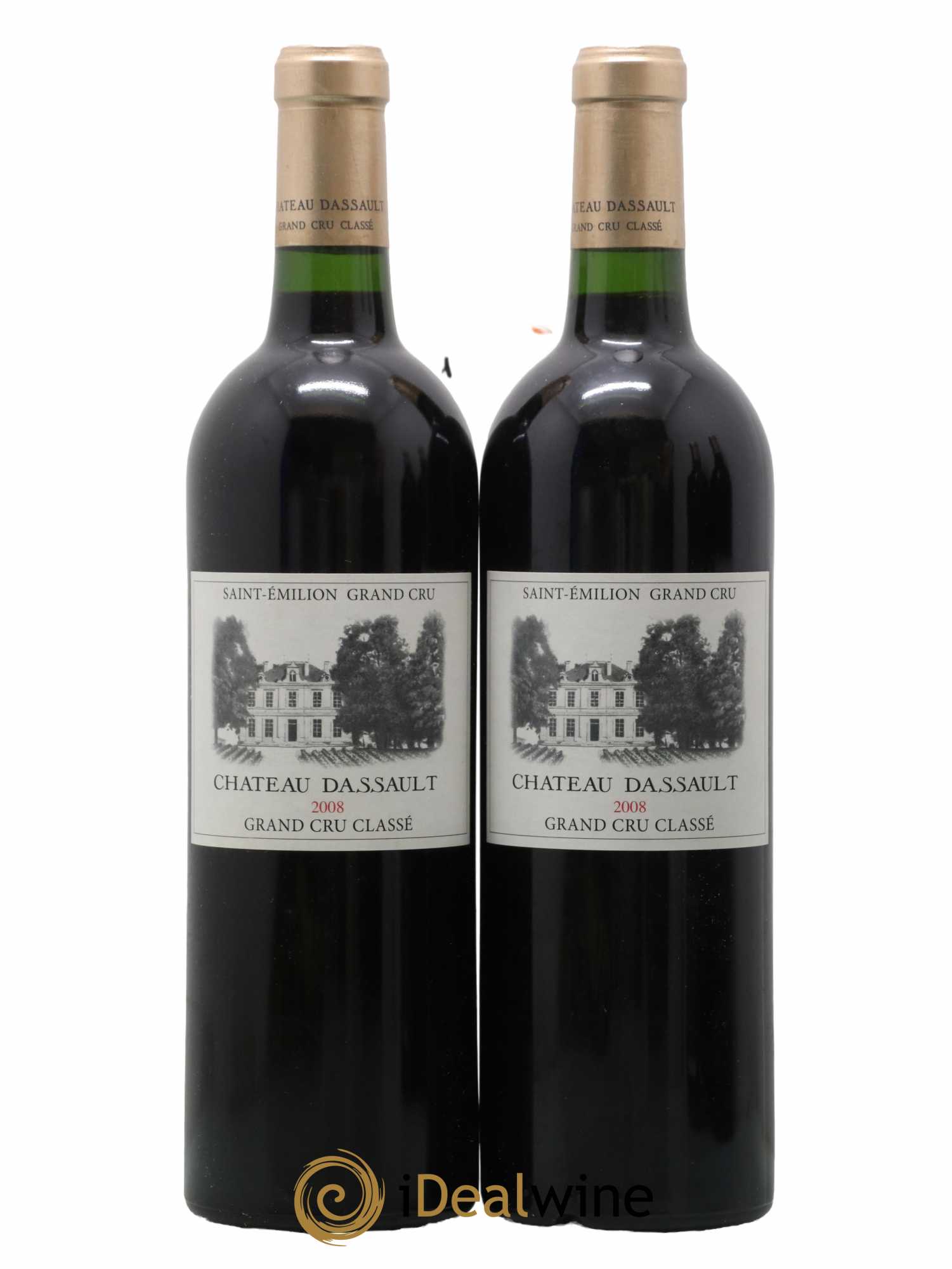 Château Dassault Grand Cru Classé 2008 - Lot de 2 bouteilles - 0