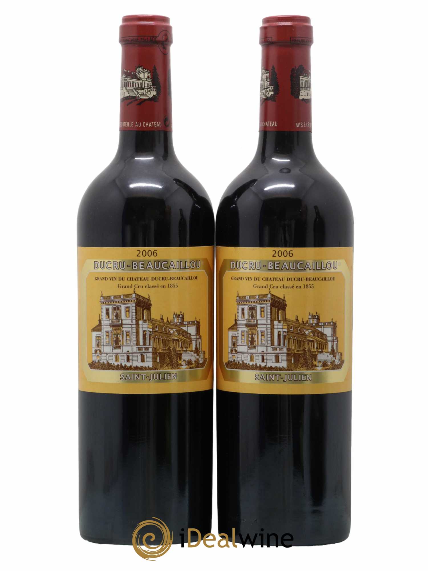 Château Ducru Beaucaillou 2ème Grand Cru Classé 2006 - Lot de 2 bouteilles - 0