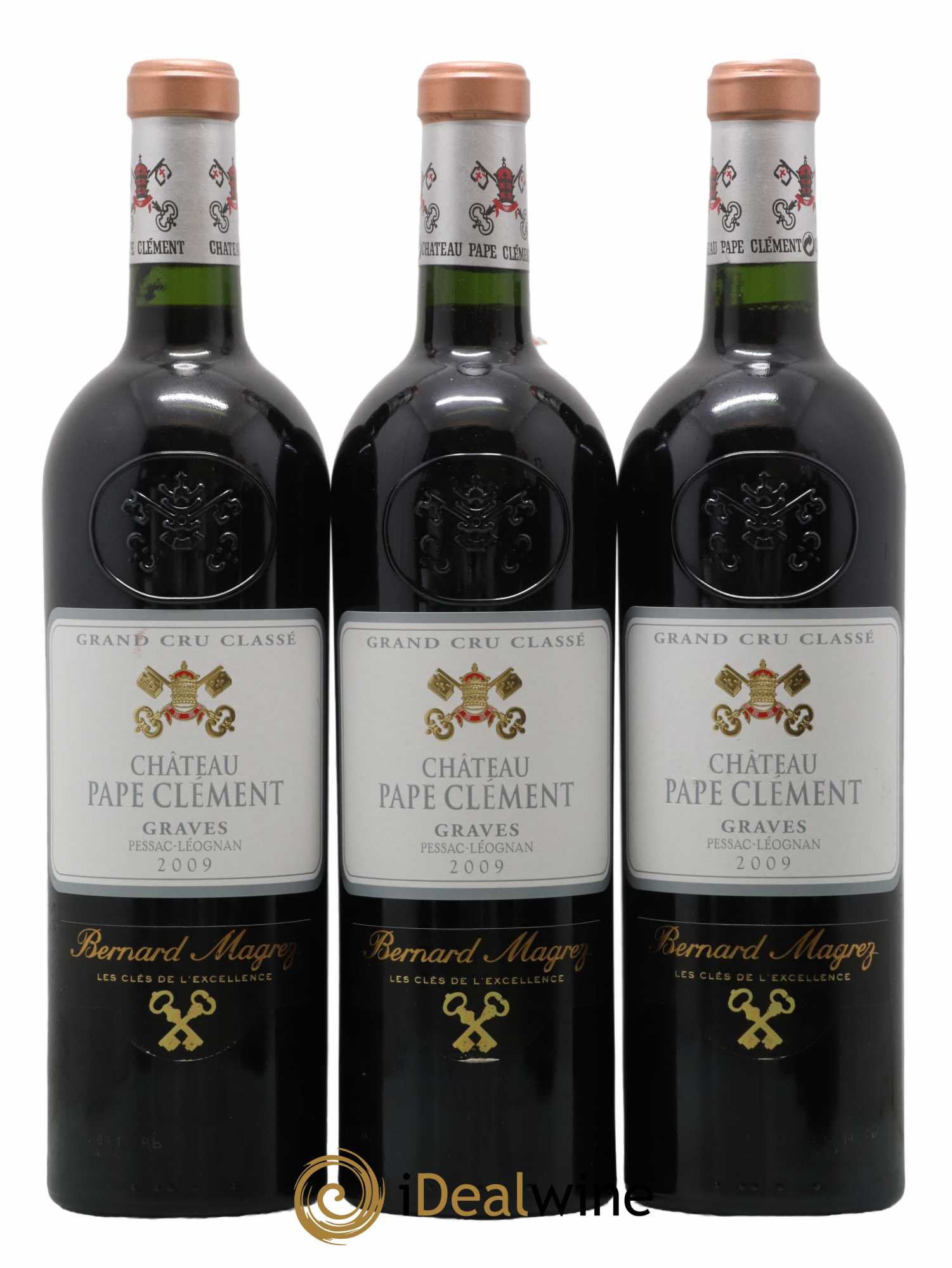 Château Pape Clément Cru Classé de Graves 2009 - Lot de 6 bouteilles - 1