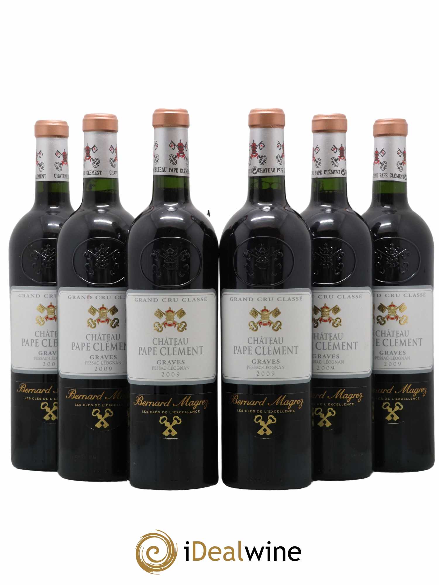 Château Pape Clément Cru Classé de Graves 2009 - Lot de 6 bouteilles - 0