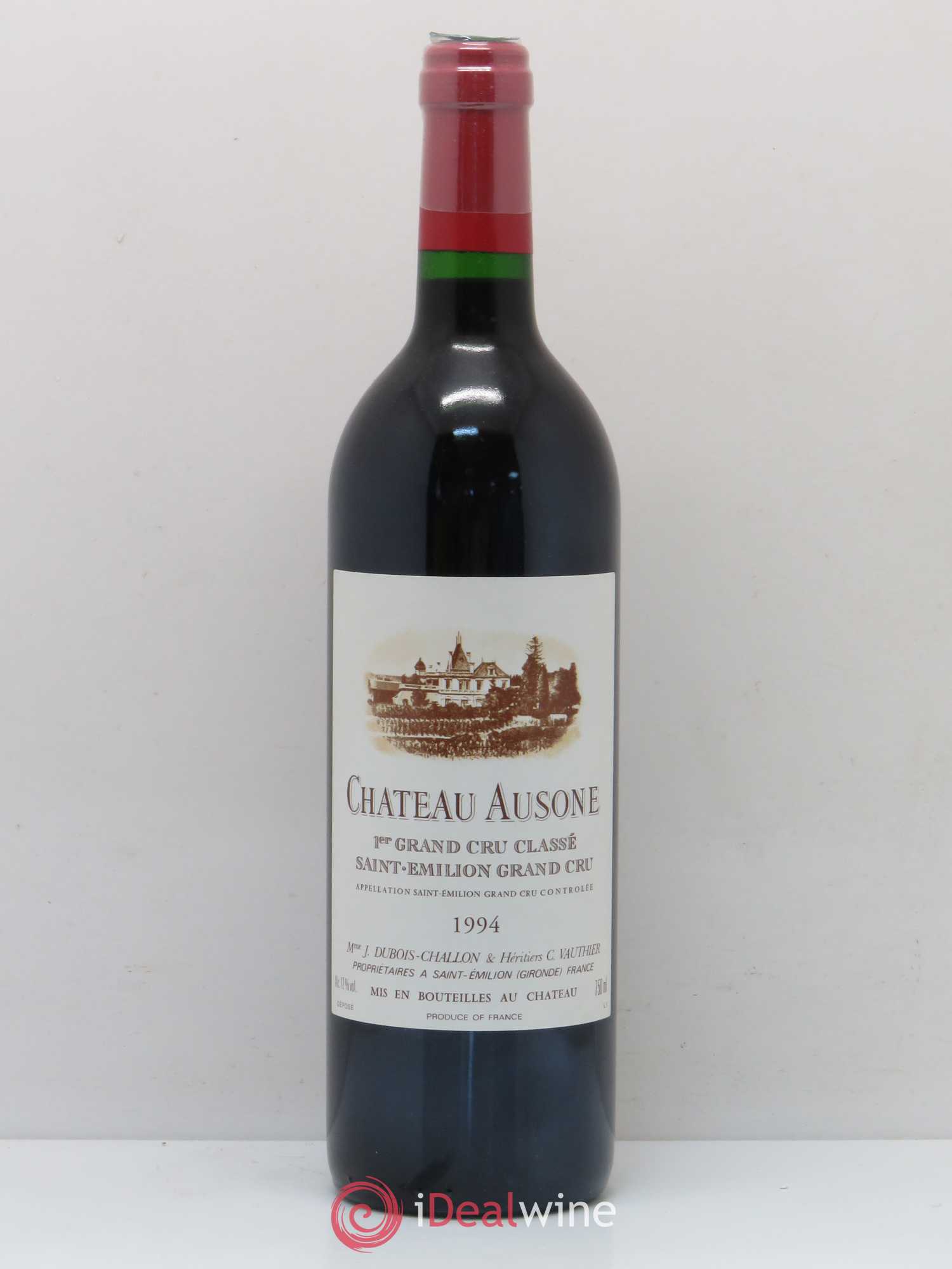 Château Ausone 1er Grand Cru Classé A 1994 - Lot de 1 bouteille - 0