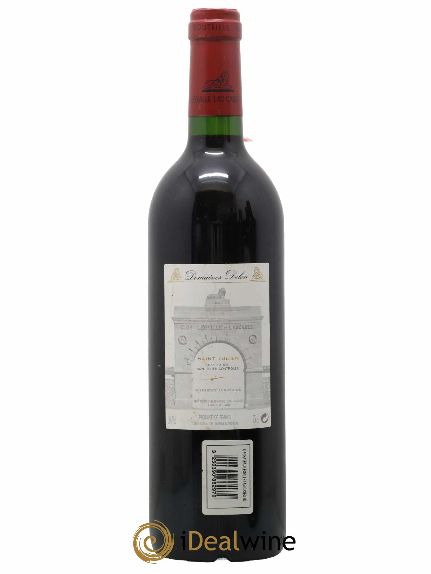 Château Léoville Las Cases 2ème Grand Cru Classé 2003 - Lot de 1 bouteille - 1
